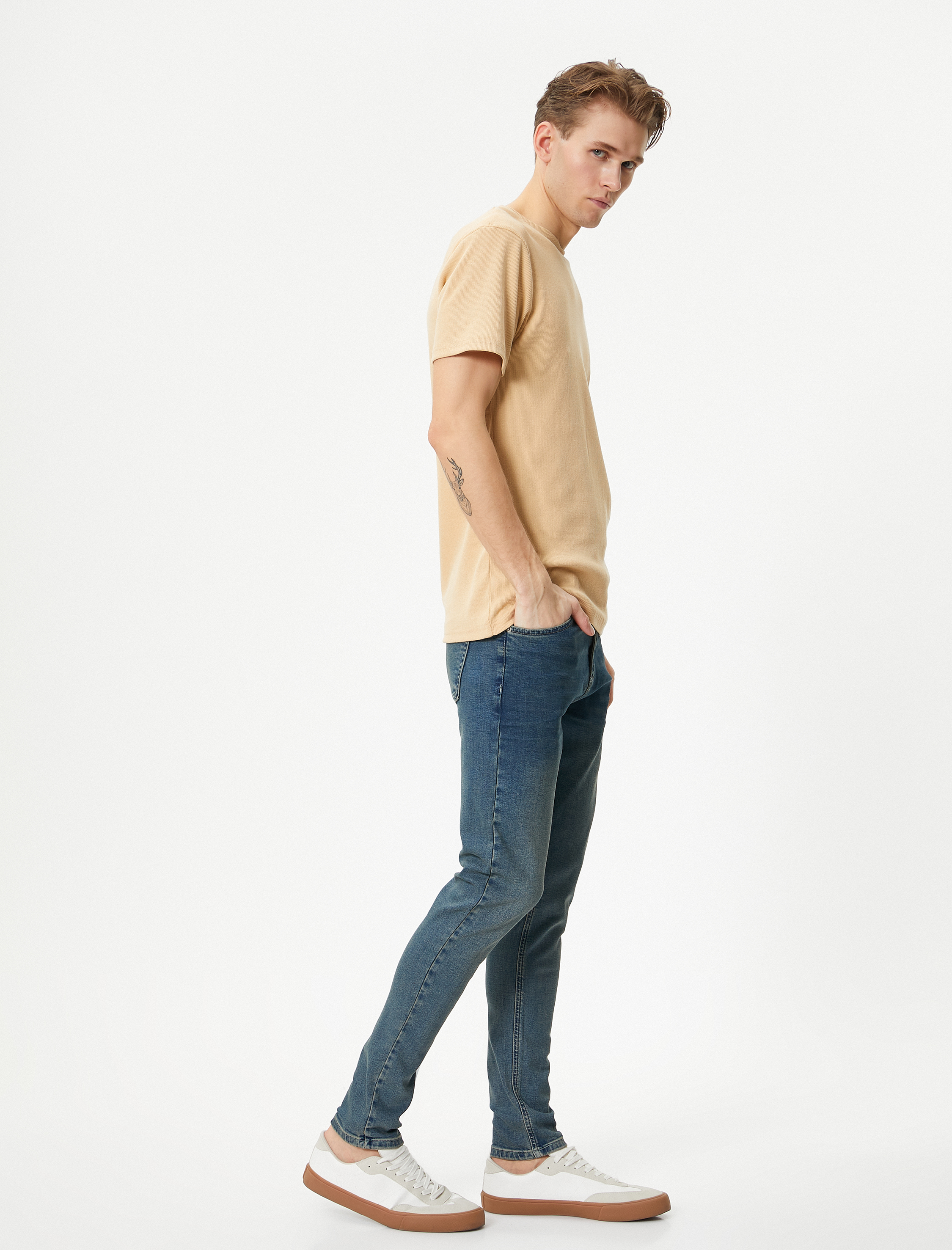   Skinny Fit Kot Pantolon - Michael Jean