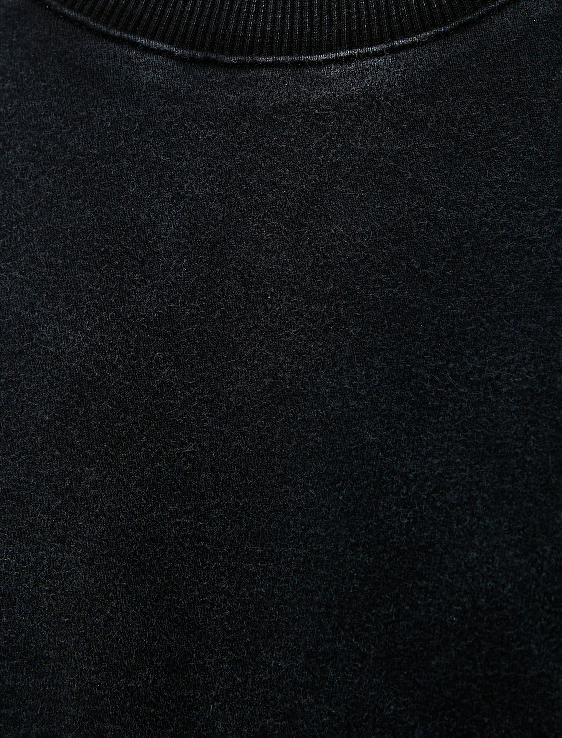   Yıkamalı Tişört Bisiklet Yaka Kısa Kollu Pamuklu