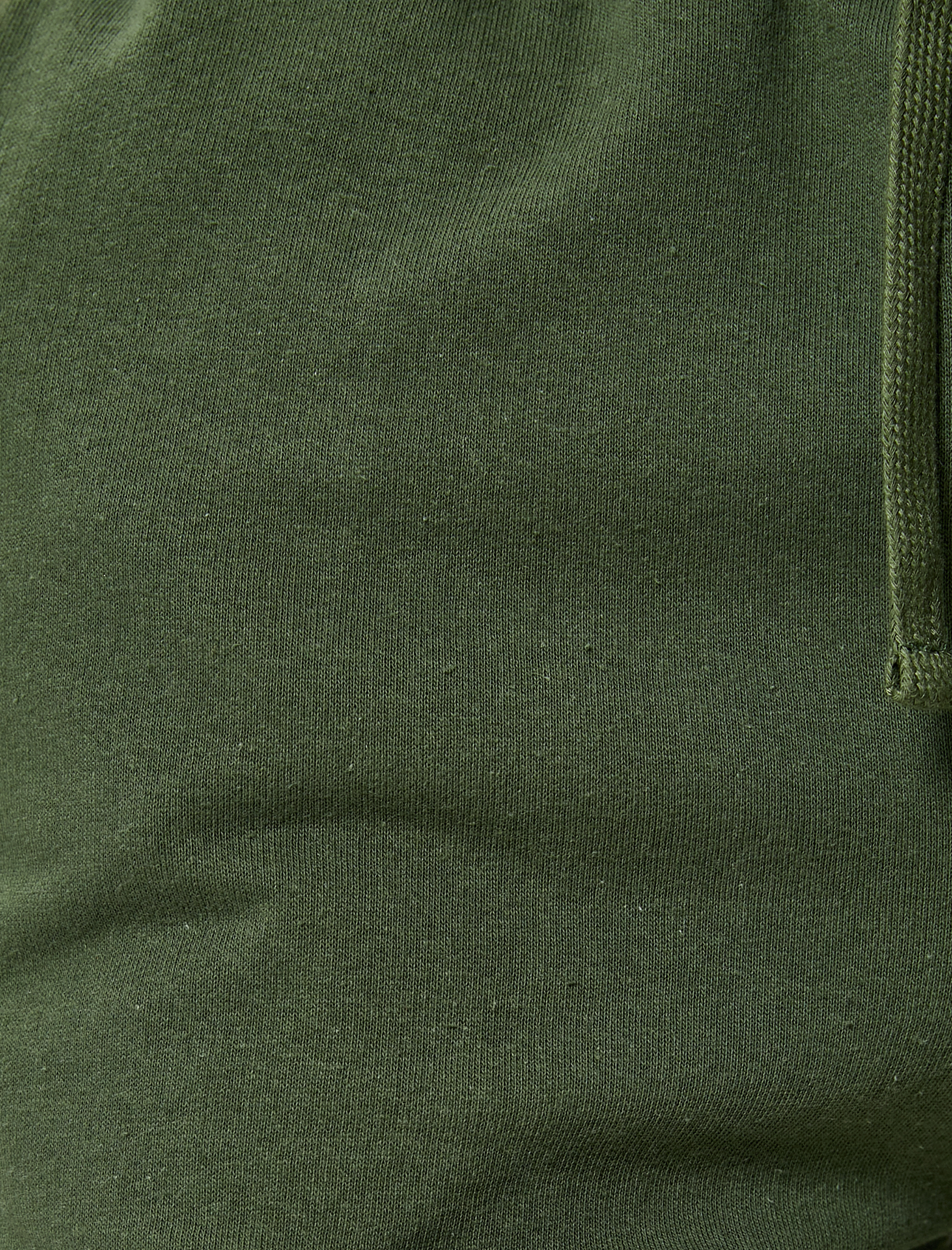   Basic Dokuma Şort Beli Bağcıklı Cep Detaylı