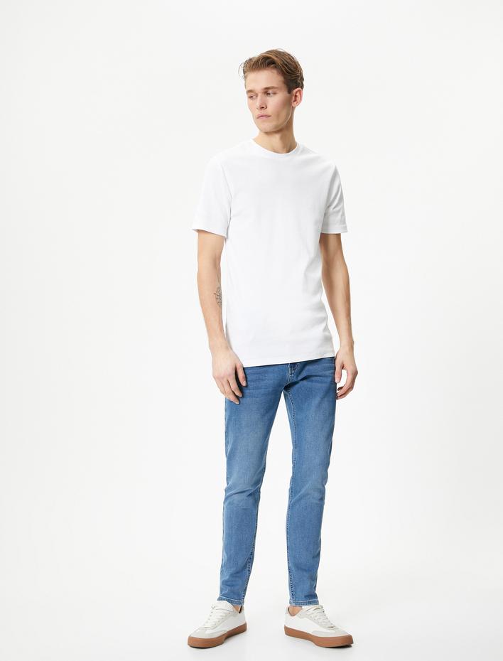  Skinny Fit Kot Pantolon - Michael Jean