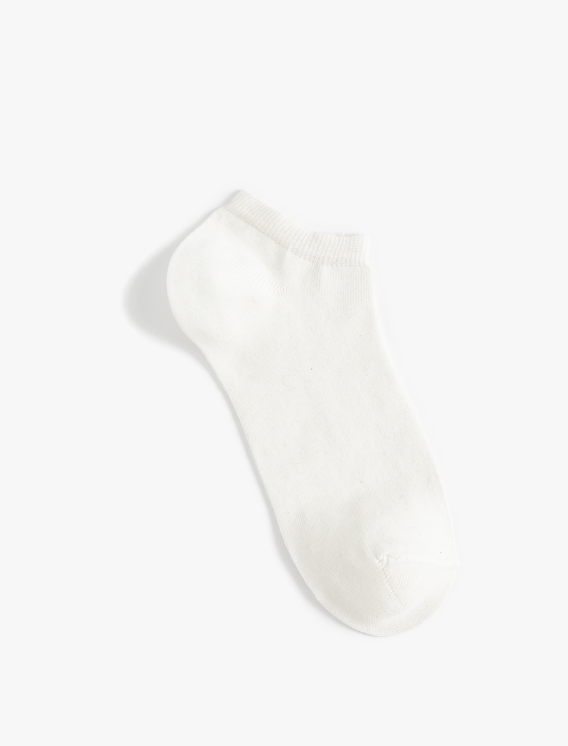  Kadın Basic 5'li Patik Çorap Seti Çok Renkli