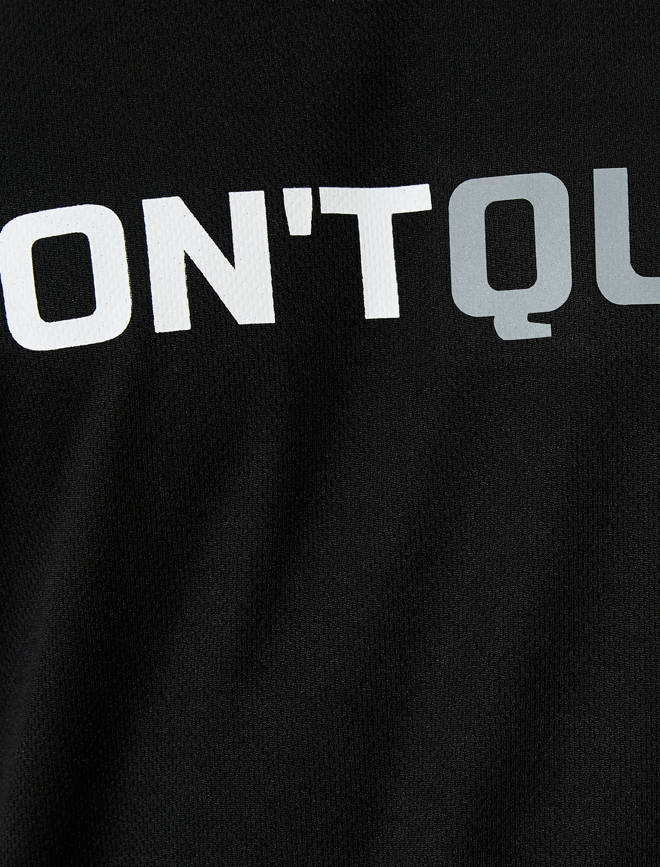   Spor Tişört Slogan Baskılı Bisiklet Yaka Kısa Kollu