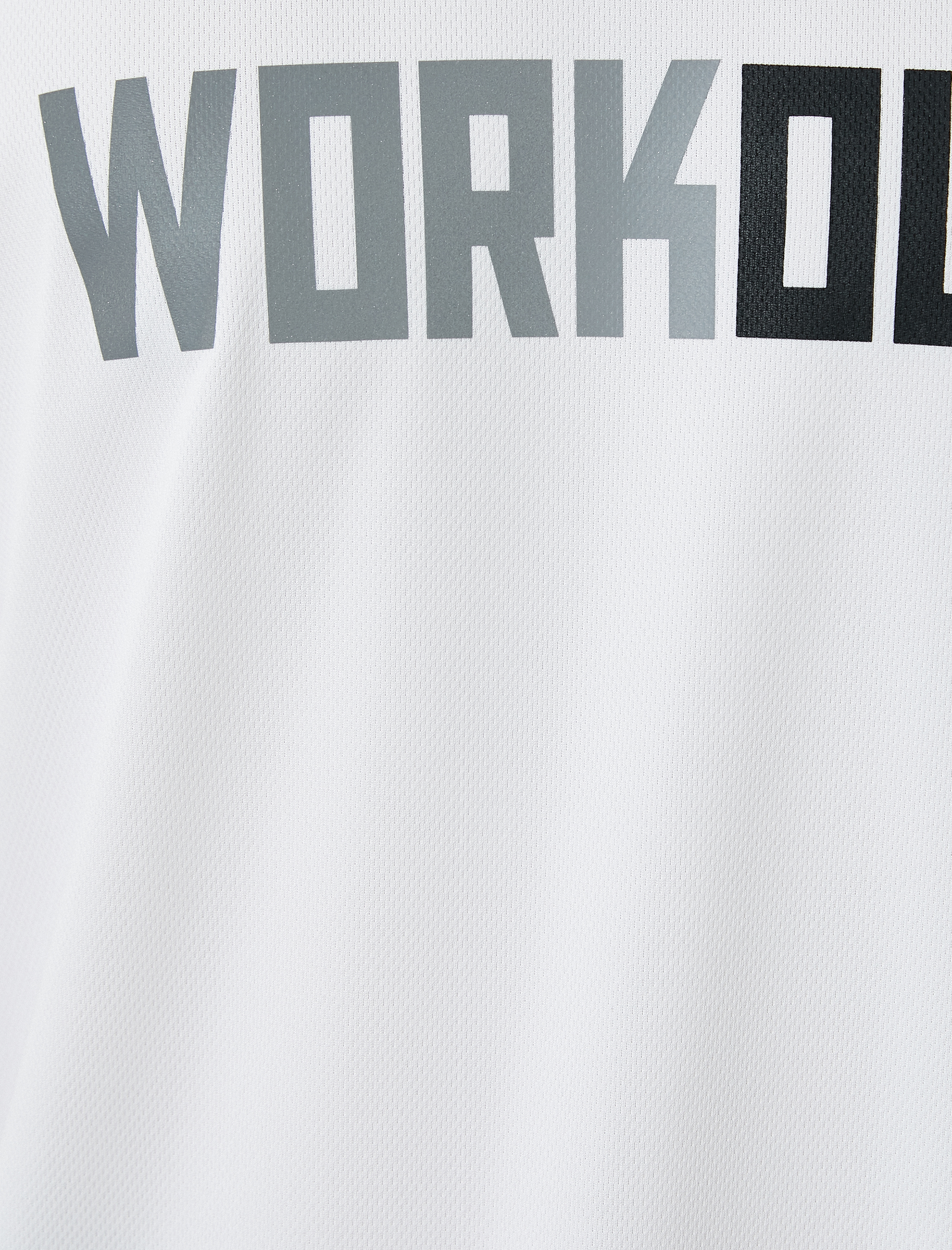   Spor Tişört Slogan Baskılı Bisiklet Yaka Kısa Kollu