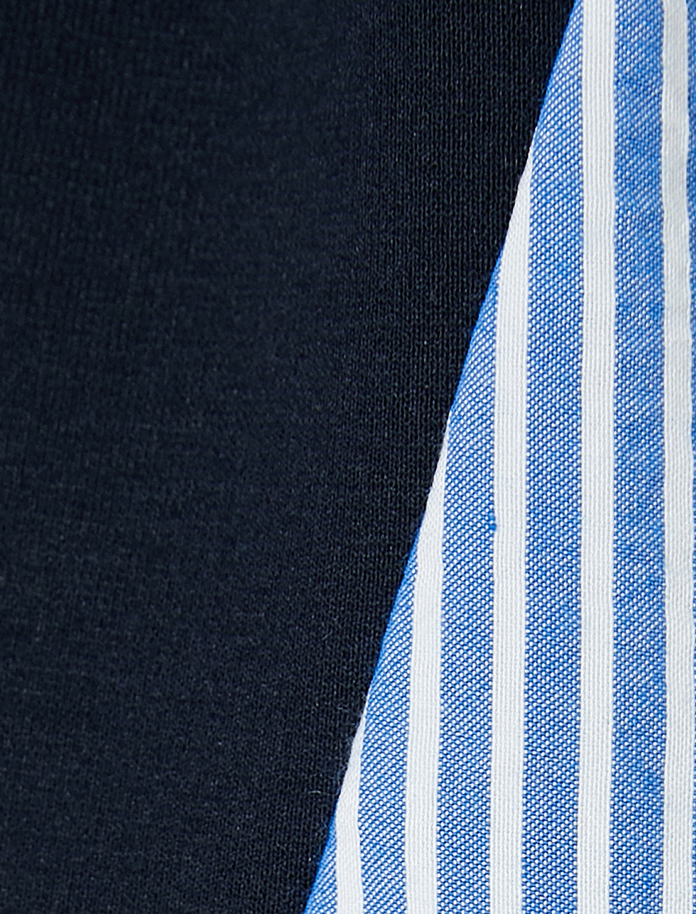   Sweat Elbise Mini Çift Parça Görünümlü Bisiklet Yaka Uzun Kollu