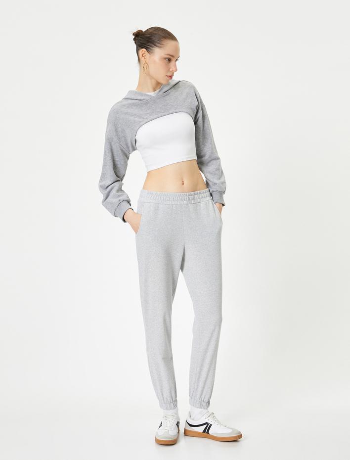 Jogger Eşofman Altı Cepli Rahat Kalıp