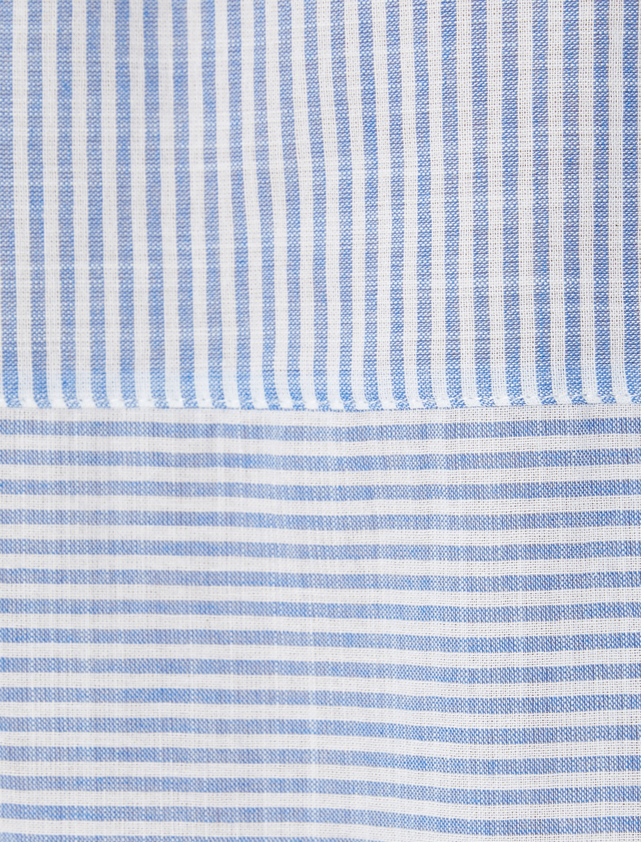   Arkası Asimetrik Kesim Çizgili Kısa Kollu Tişört İki Farklı Kumaş Kullanımlı Bisiklet Yaka