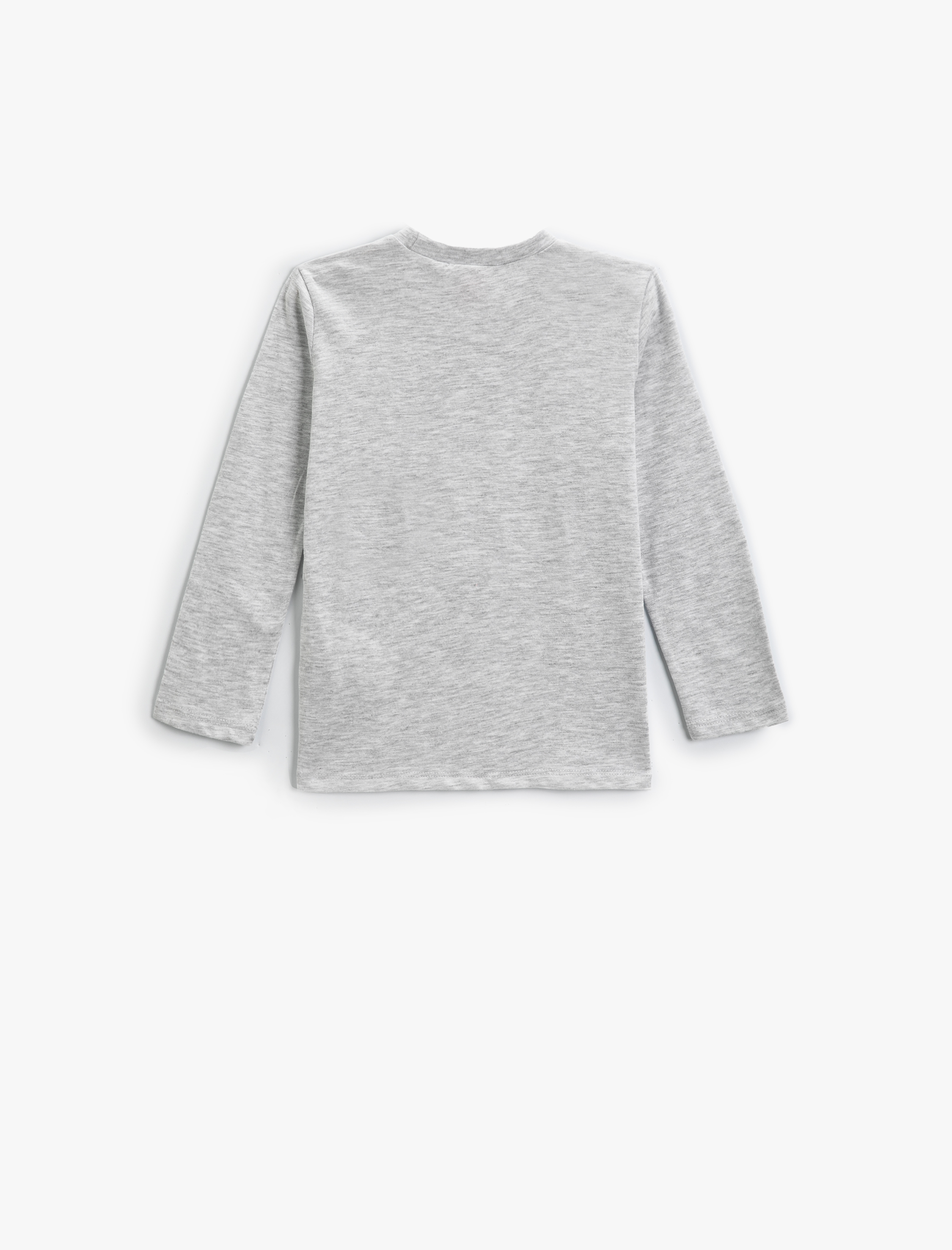  Erkek Bebek Tişört Uzay Temalı Uzun Kollu Bisiklet Yaka