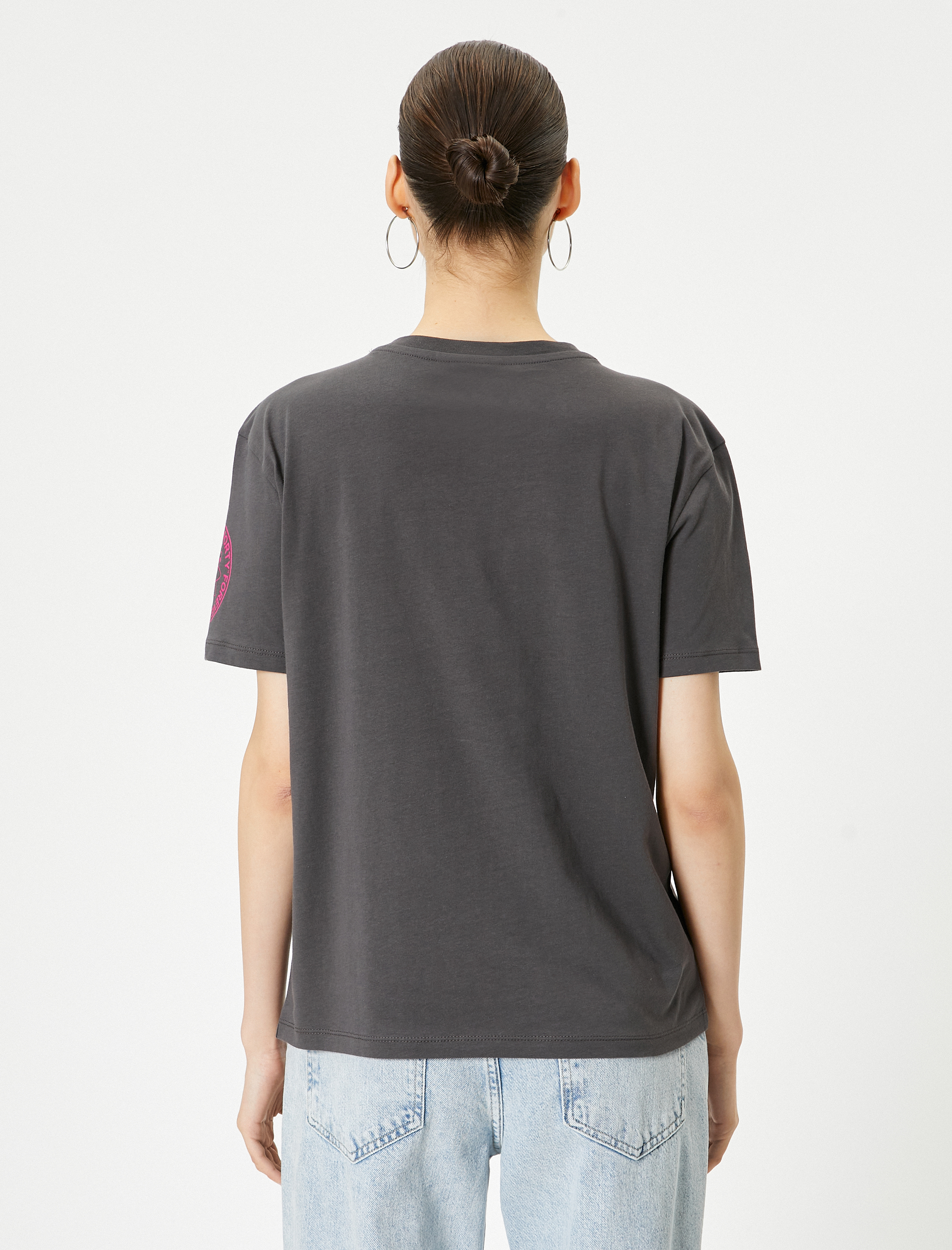 Rick and Morty Tişört Lisanslı Kısa Kollu Bisiklet Yaka Rahat Kalıp