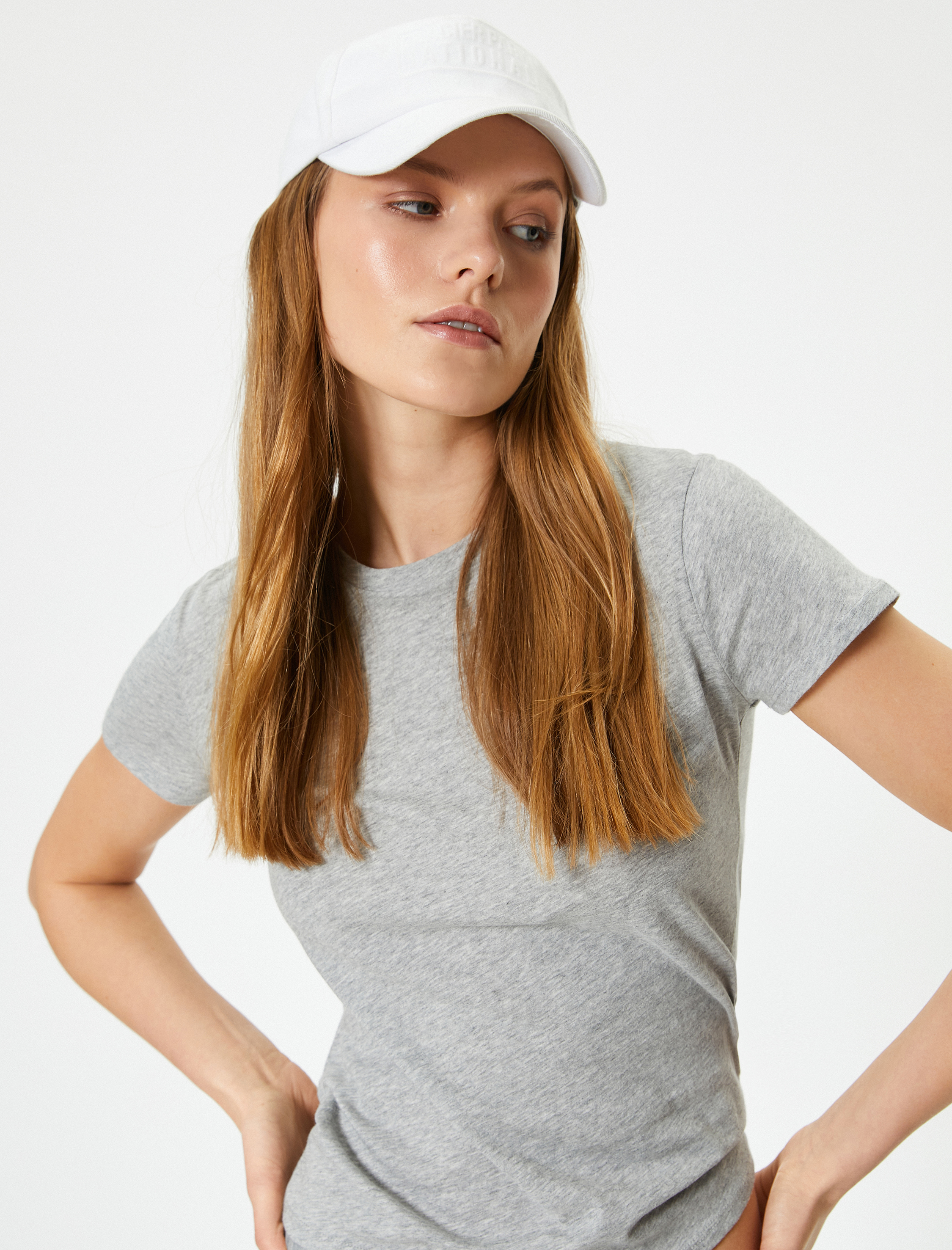   Basic Tişört Kısa Kollu Pamuklu Regular Fit