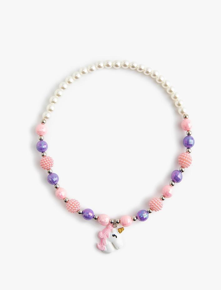 Kadın Unicorn Kolye Boncuklu