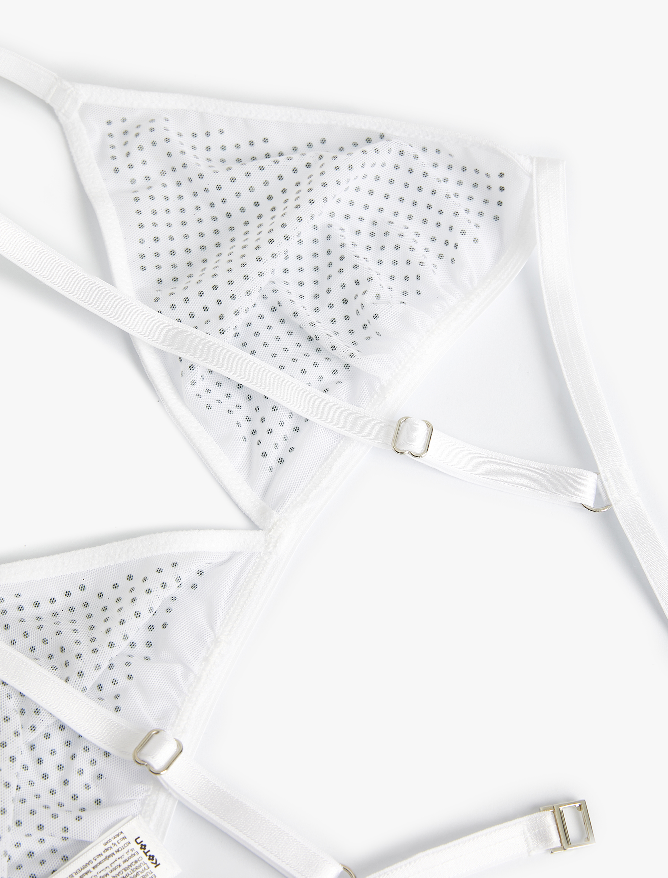   Parlak Taşlı Sütyen Dolgusuz Balensiz Bridal