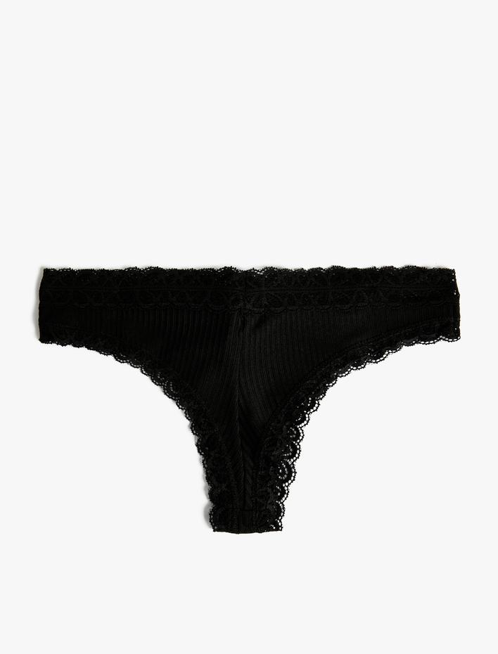  Brazilian Külot Dantelli Fiyonk Detaylı