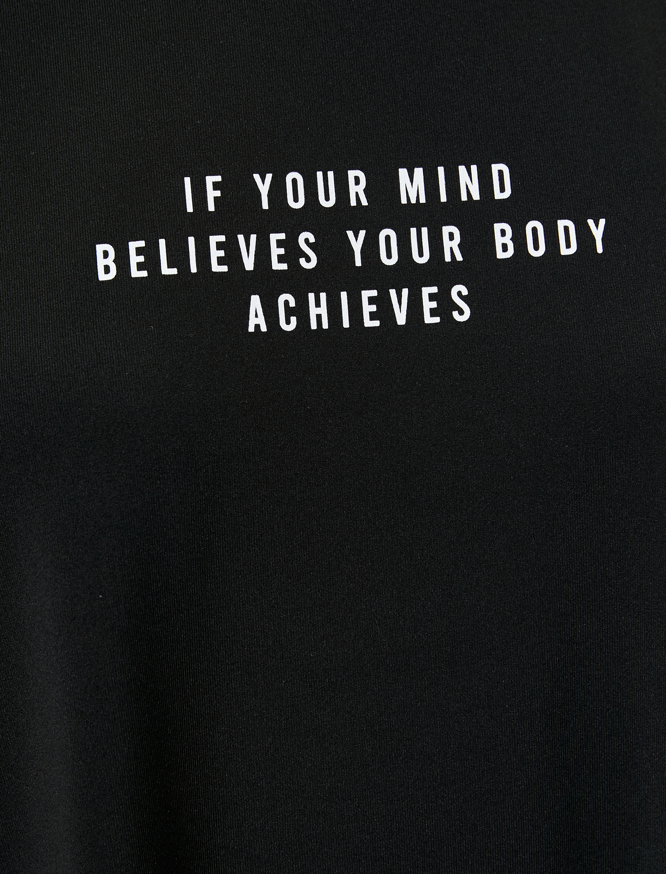   Spor Tişört Kısa Kollu Bisiklet Yaka Rahat Kalıp Baskılı