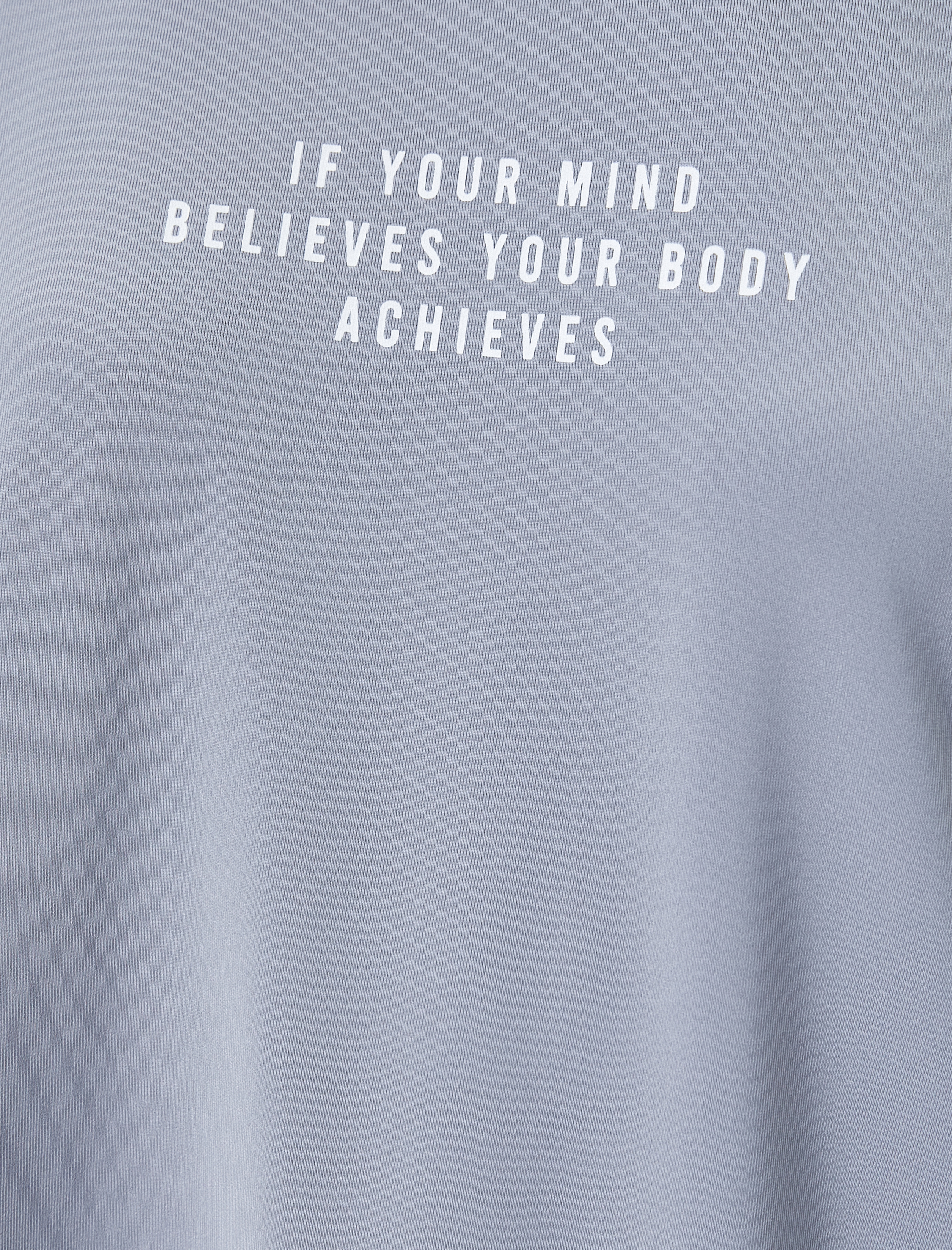   Spor Tişört Kısa Kollu Bisiklet Yaka Rahat Kalıp Baskılı