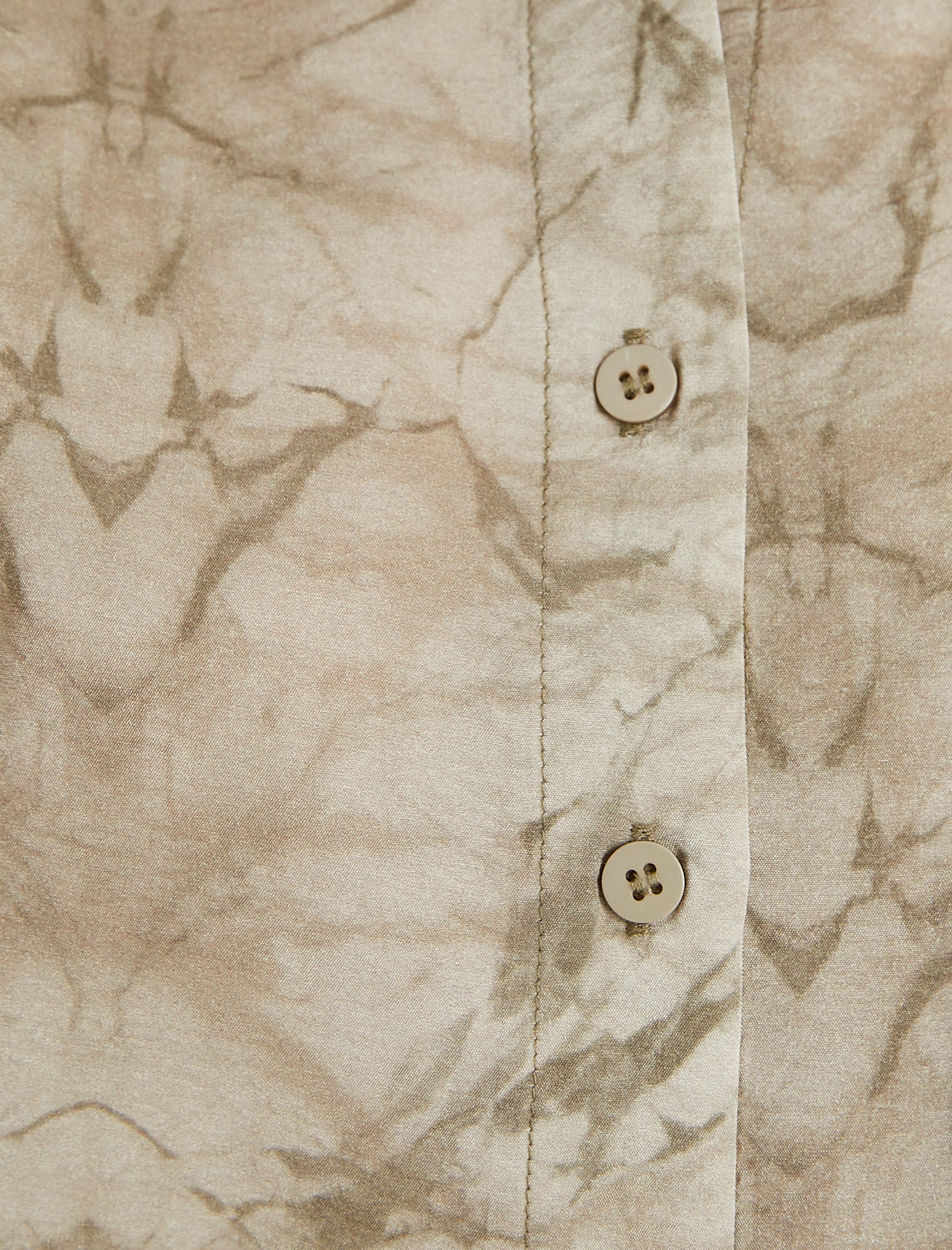   Crop Gömlek Kargo Cepli Uzun Kollu Viskon