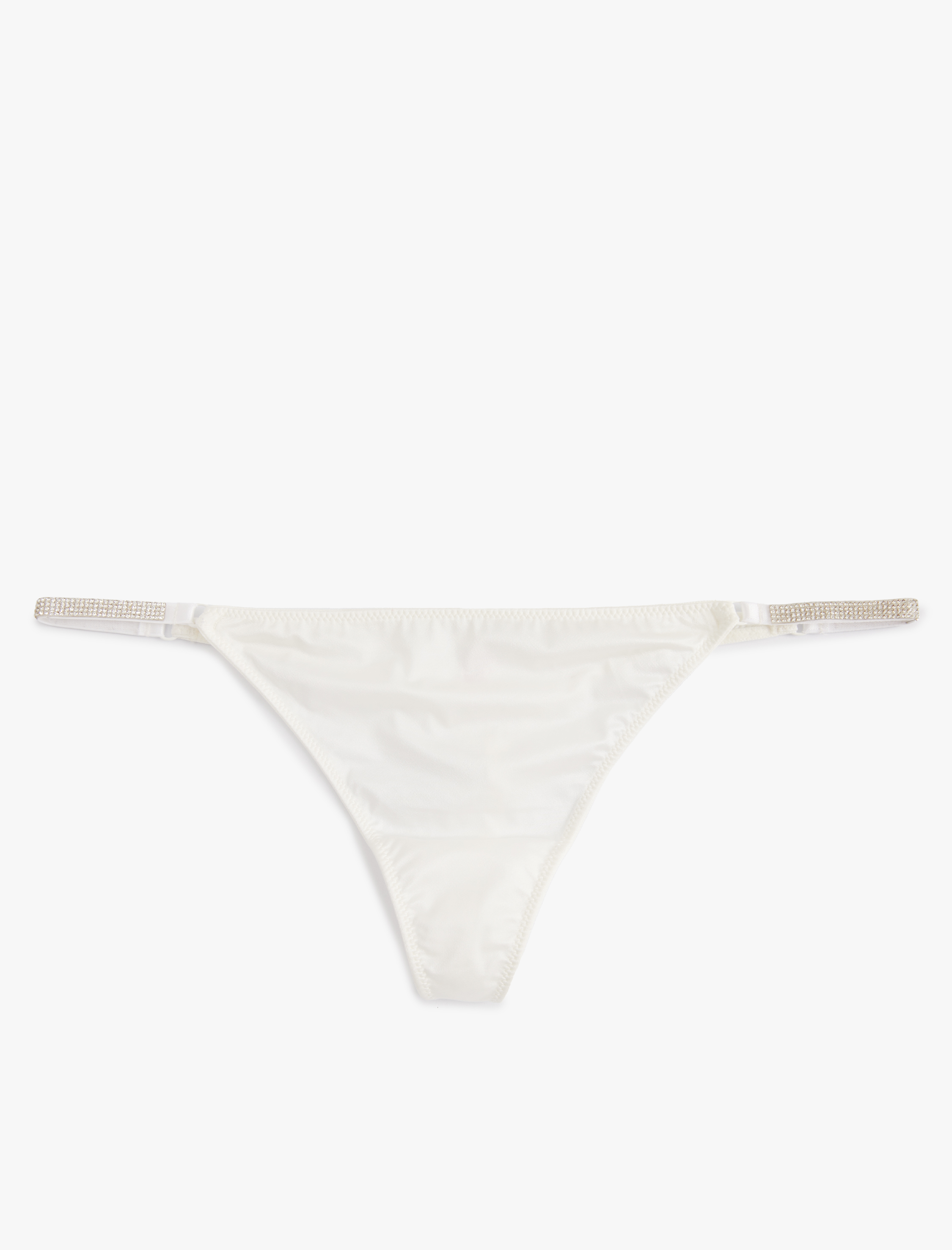 Taşlı Külot String Normal Bel Bridal
