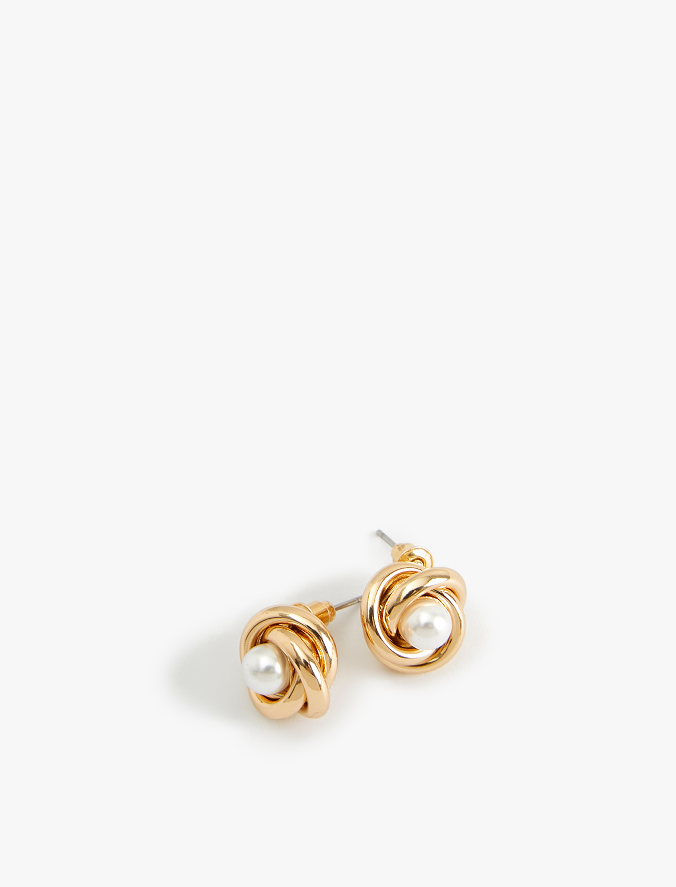  Kadın İnci Küpe Demir Plastik