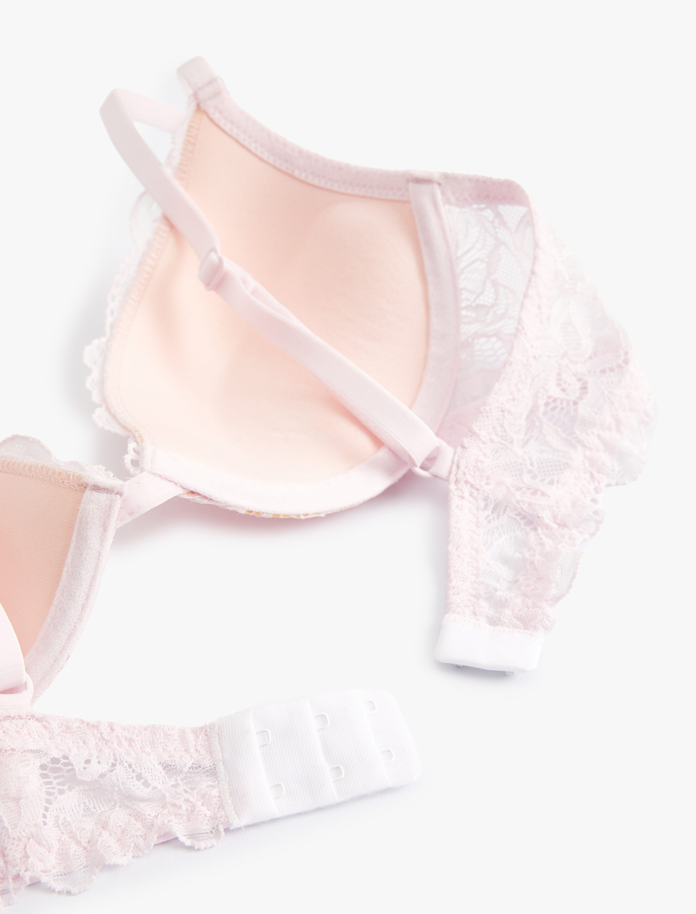   Push Up Sütyen Dantelli Dolgulu Balenli Kaplı