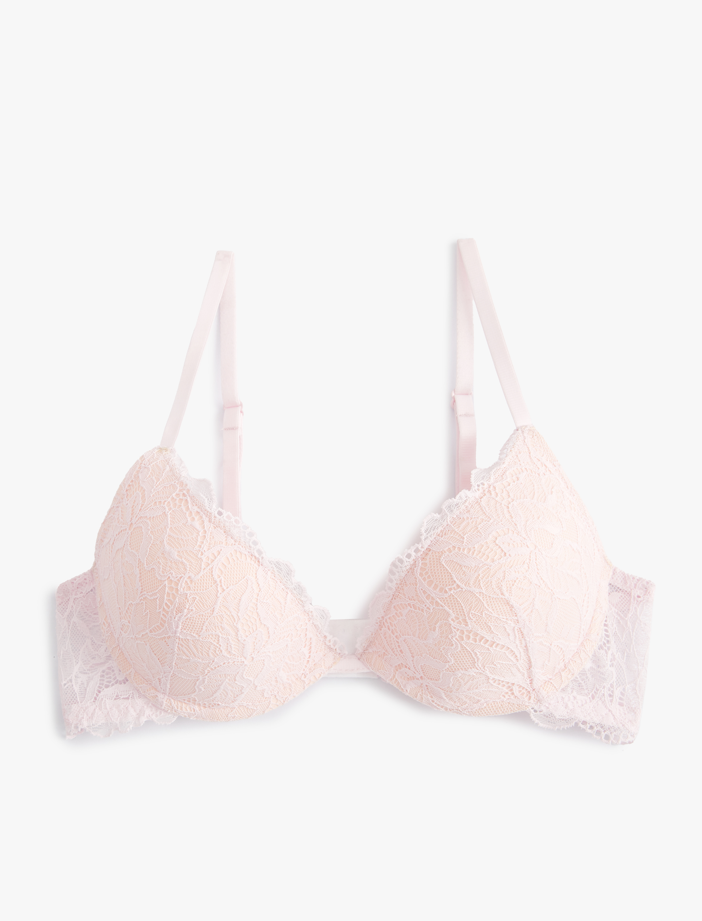   Push Up Sütyen Dantelli Dolgulu Balenli Kaplı