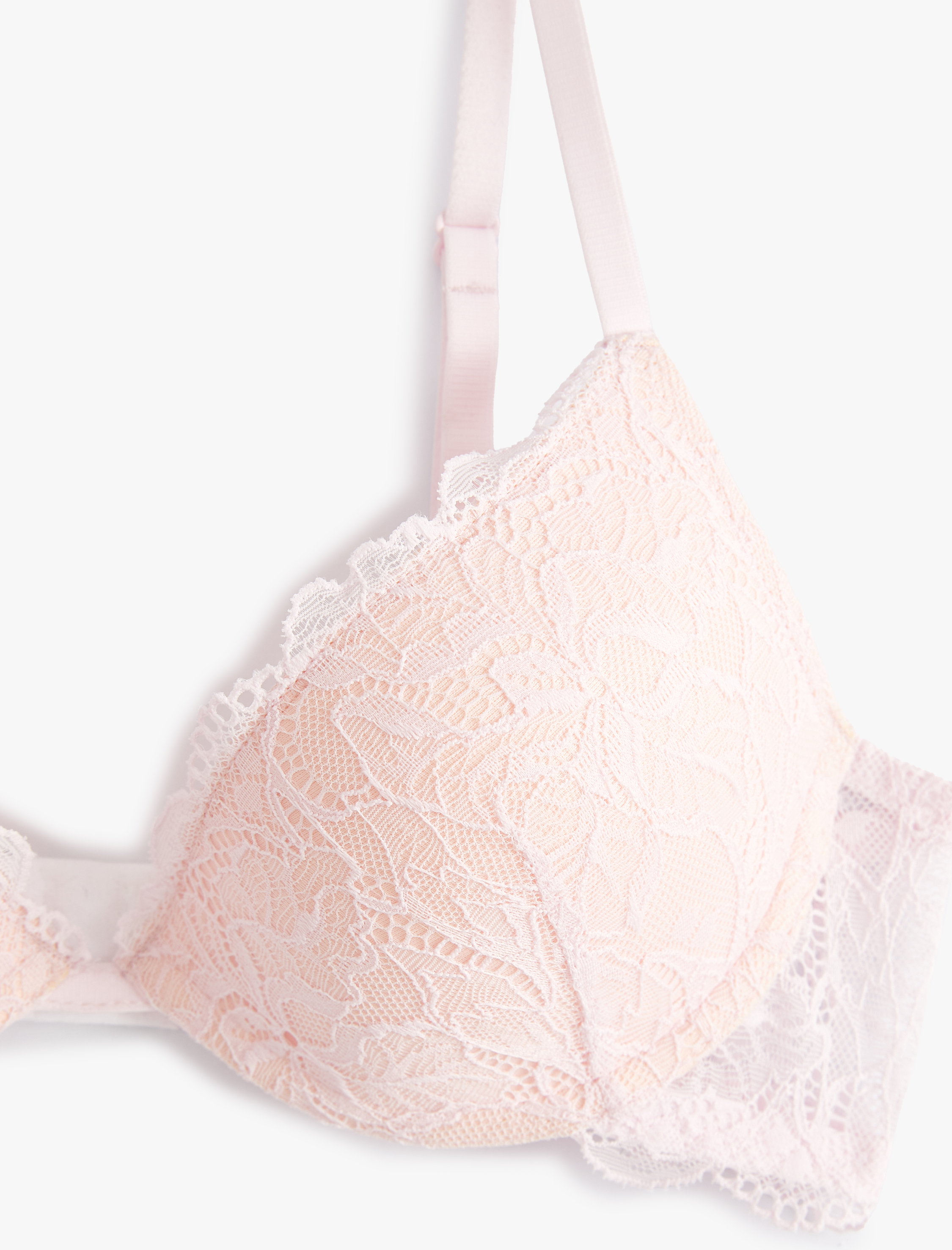   Push Up Sütyen Dantelli Dolgulu Balenli Kaplı