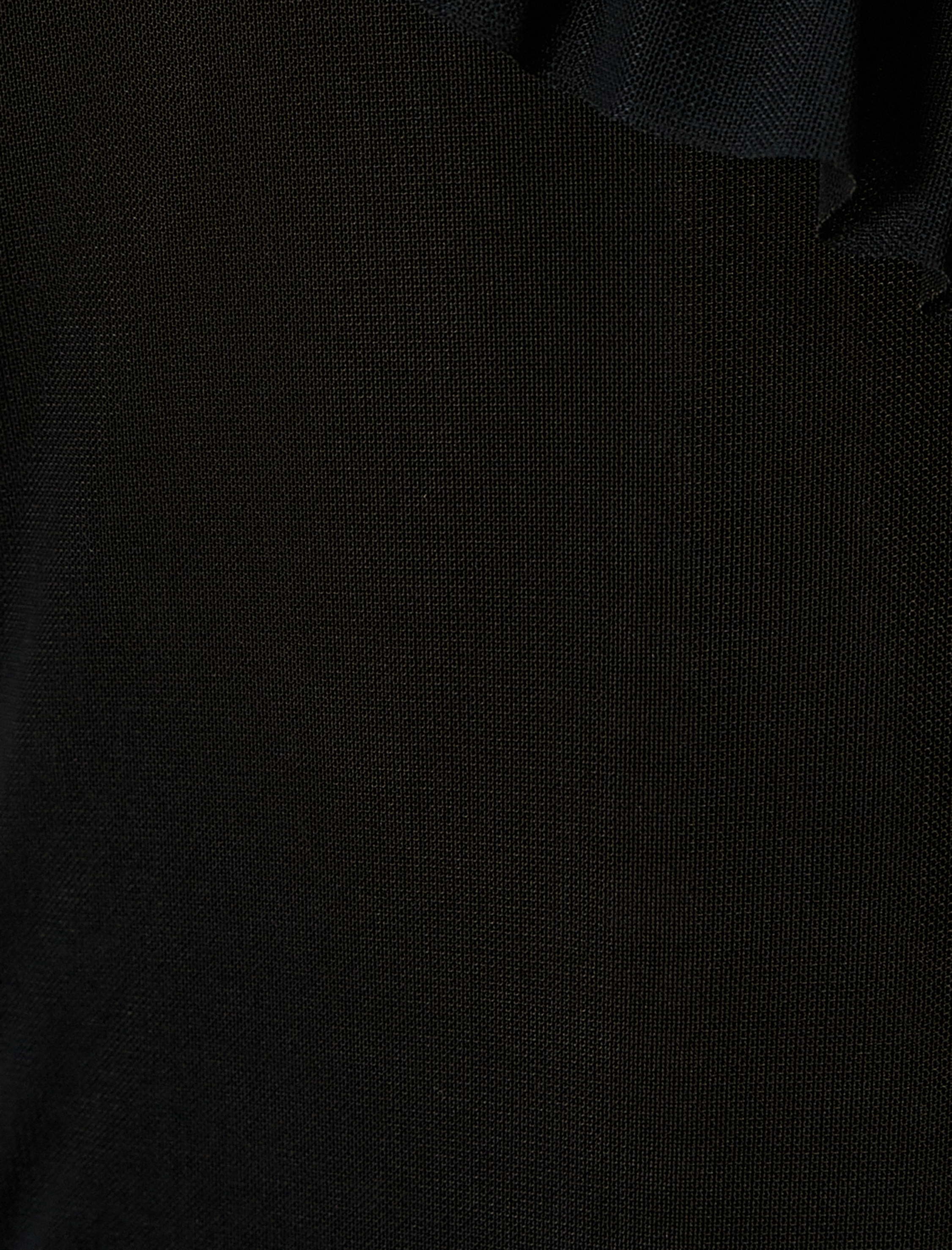   Uzun Tül Elbise Fırfırlı Askılı