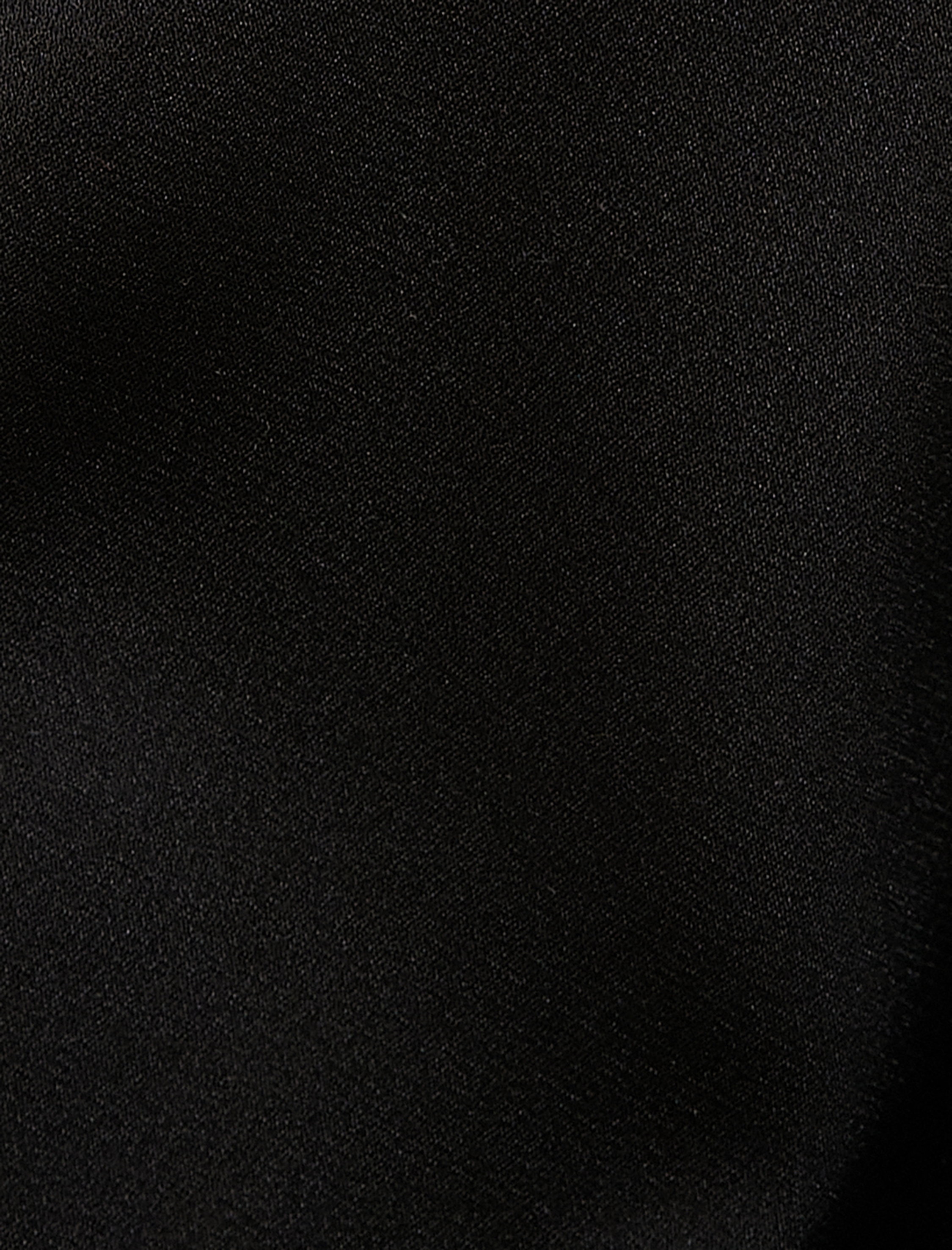   Saten Bluz V Yaka Uzun Kollu