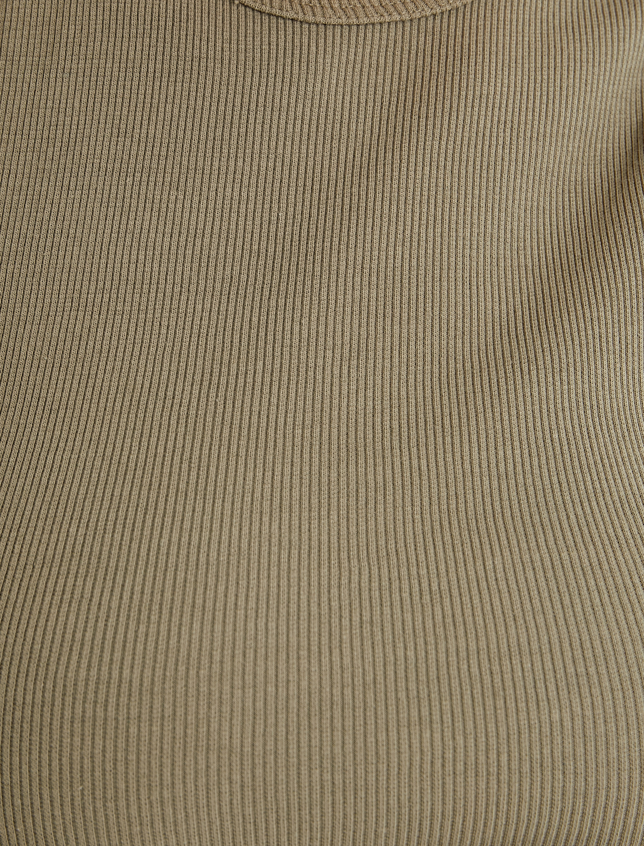   Fitilli Bodycon Elbise Midi Boy Halter Yaka Pamuklu