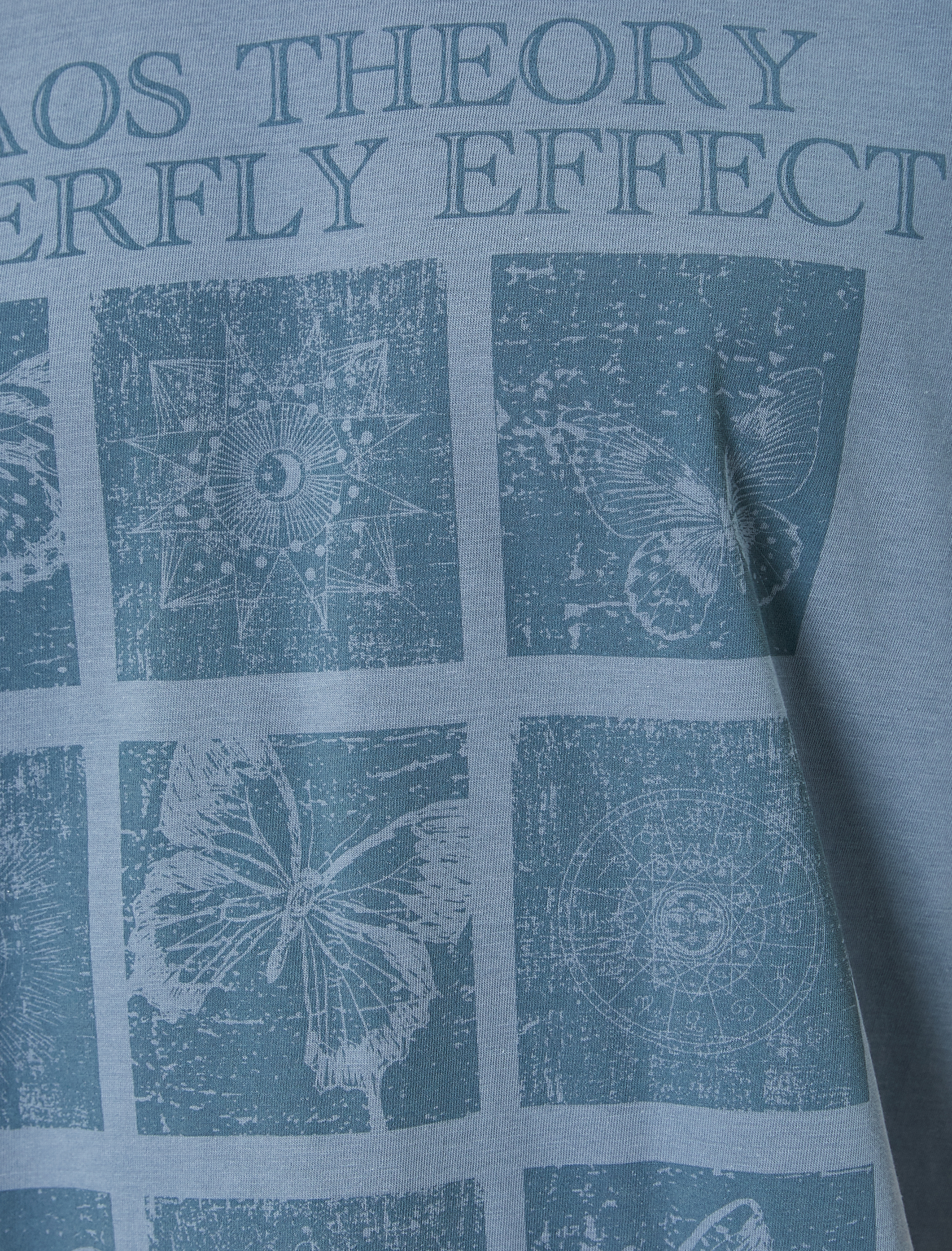   Bisiklet Yaka Kısa Kollu Regular Fit Pamuklu Baskılı Tişört