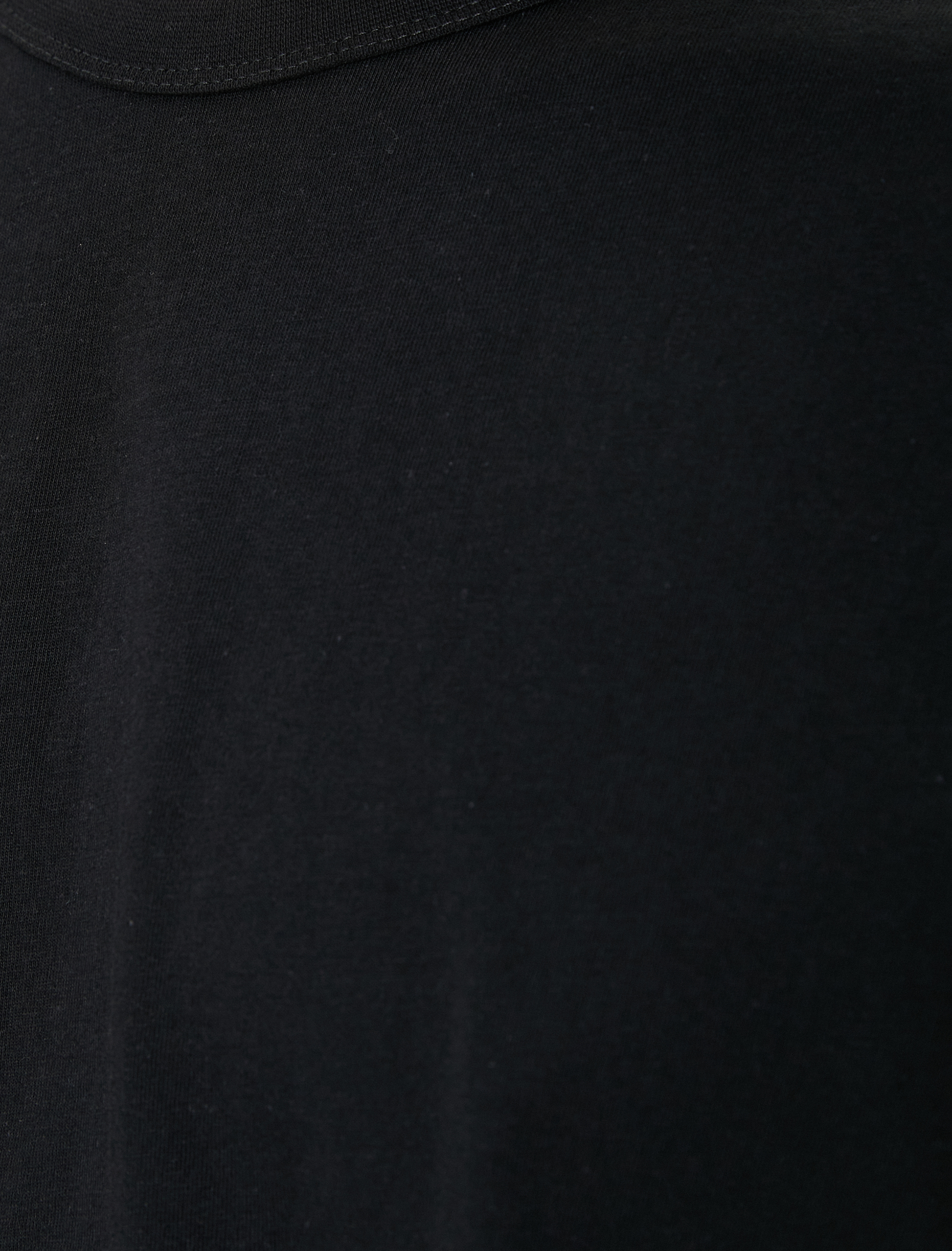   Basic Kolsuz Tişört Bisiklet Yaka Pamuklu