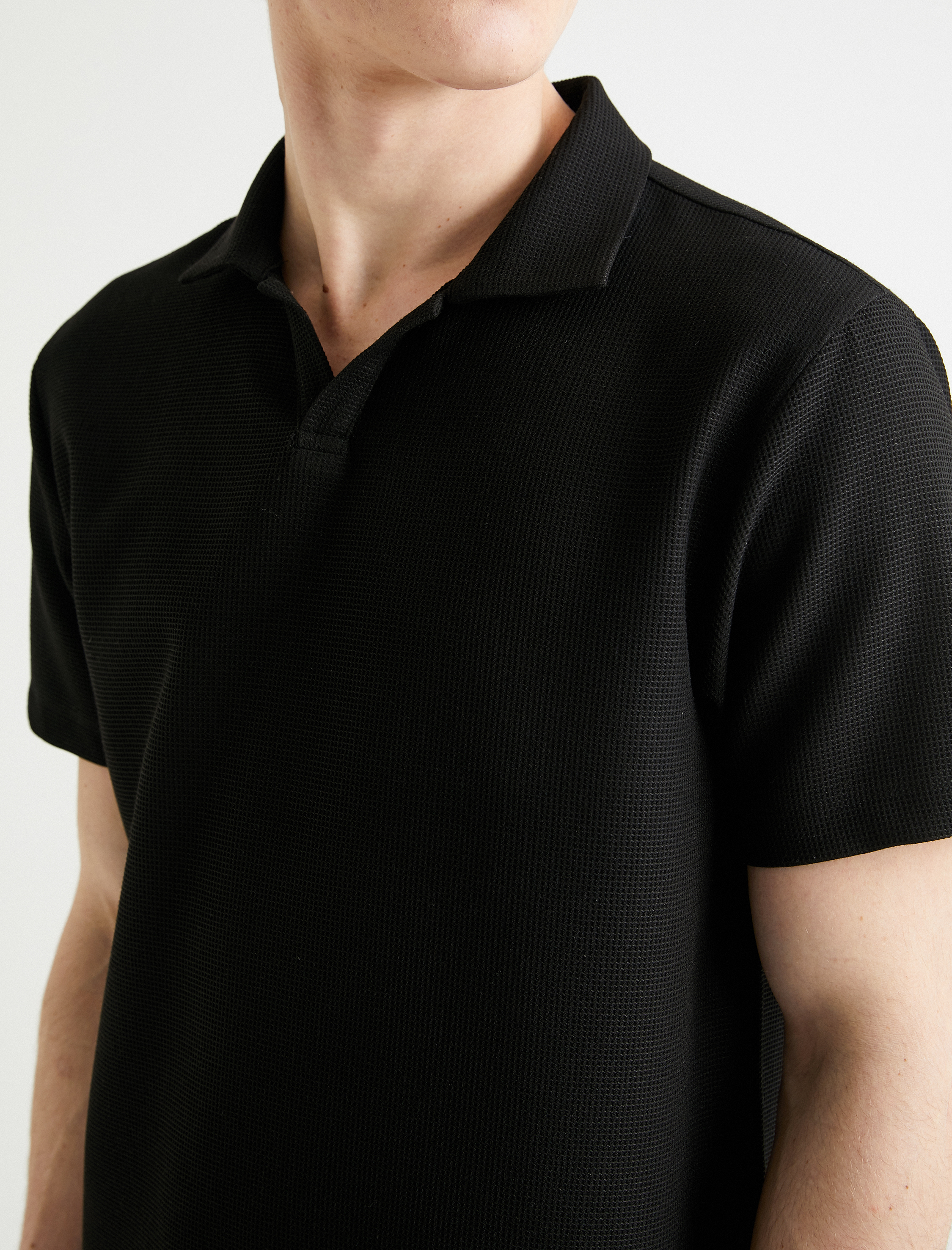   Polo Yaka Tişört Kısa Kollu