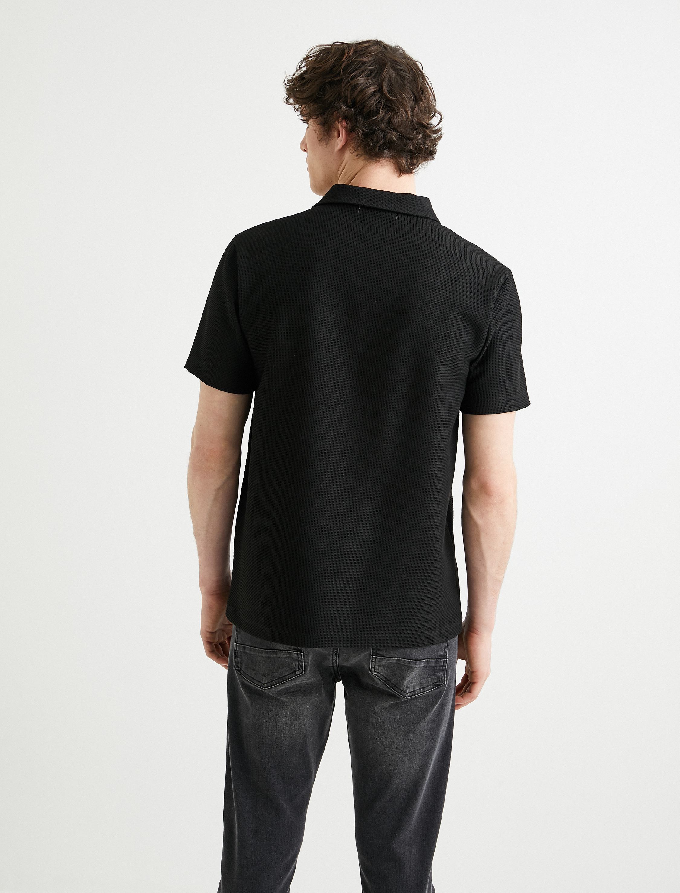   Polo Yaka Tişört Kısa Kollu