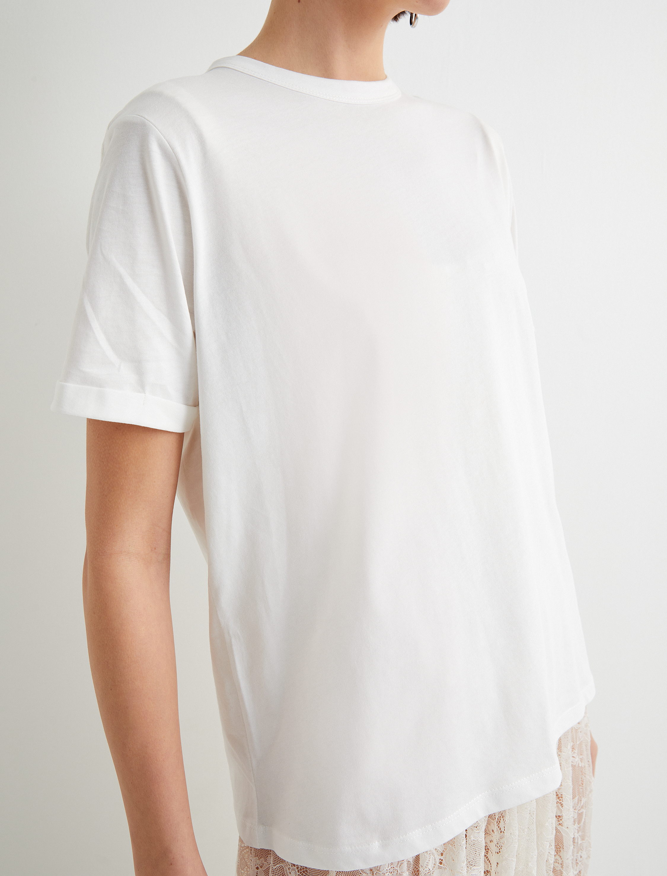   Basic Tişört Kısa Kollu Pamuklu Regular Fit