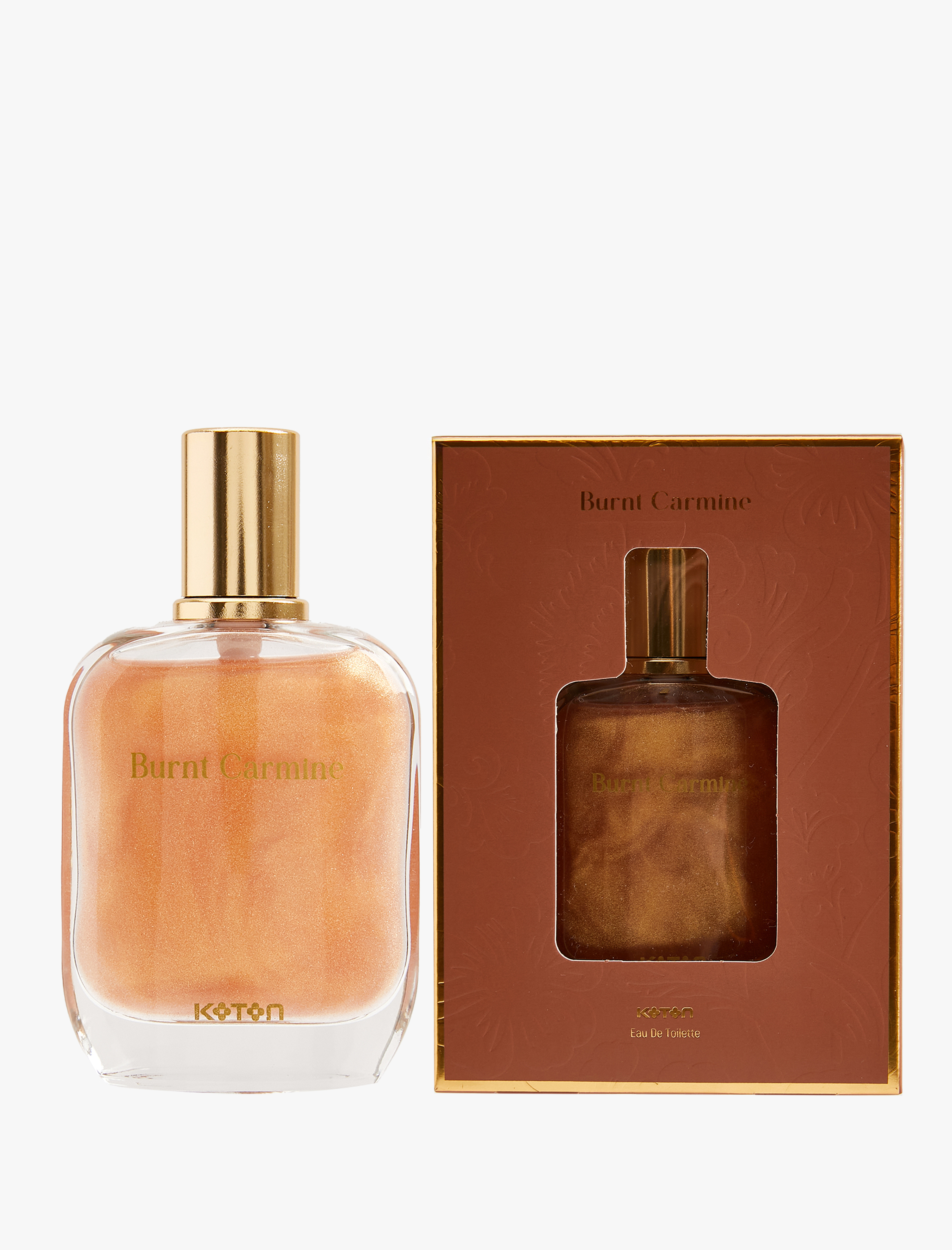  Kadın Simli Vücut Spreyi Burnt Carmine 50 ML