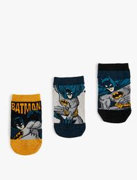 Batman Çorap Seti 3'lü Baskılı Lisanslı