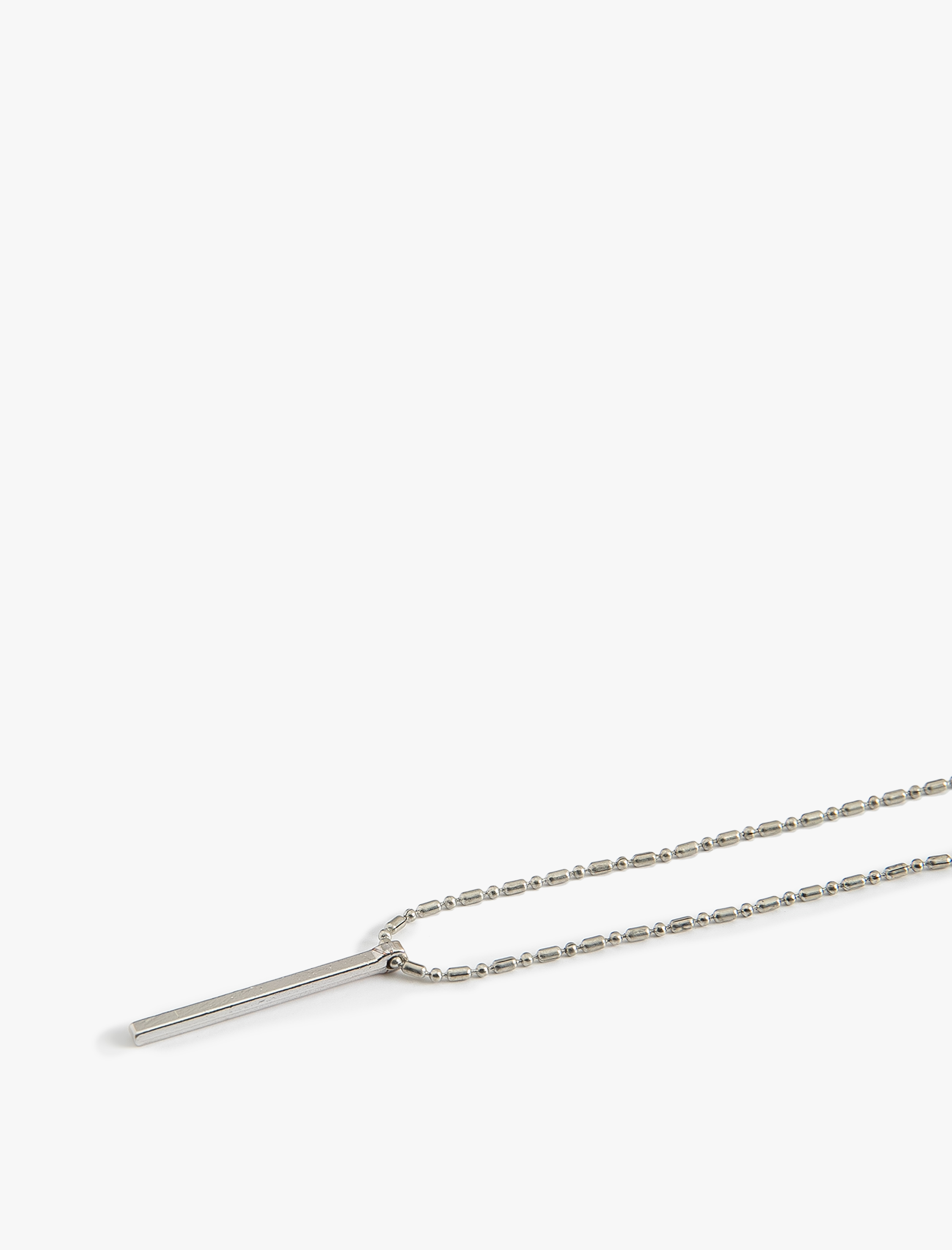  Erkek Zincir Kolye Geometrik Charm Uçlu