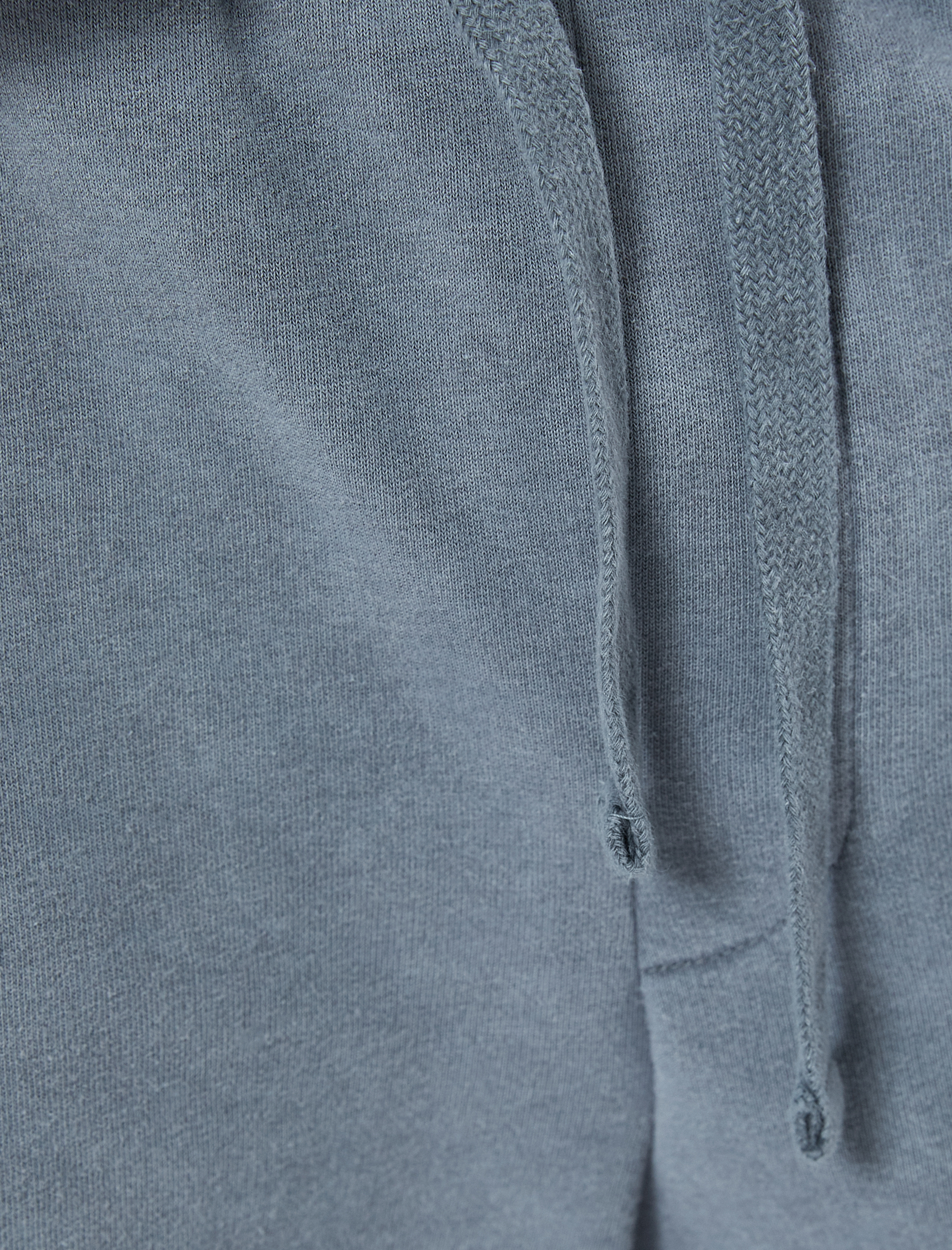   Oversize Şort Bermuda Yıkamalı Beli Bağcıklı Cepli