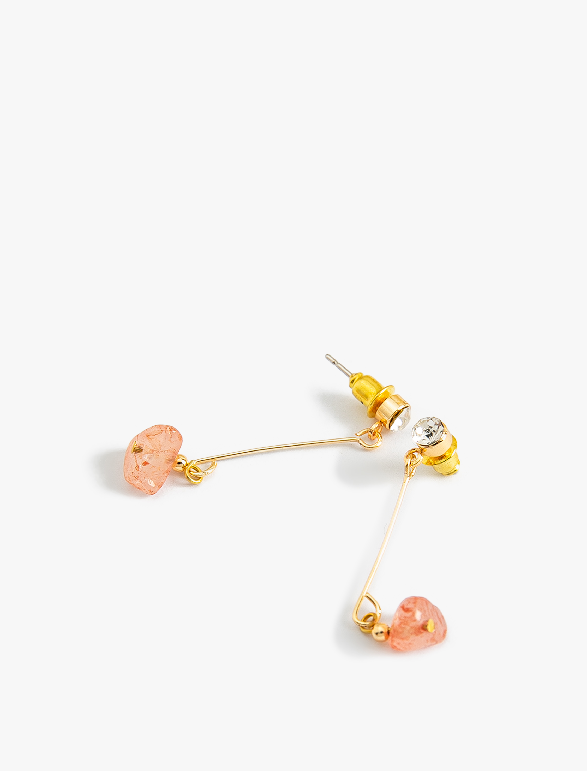  Kadın Taşlı Küpe Sallantılı