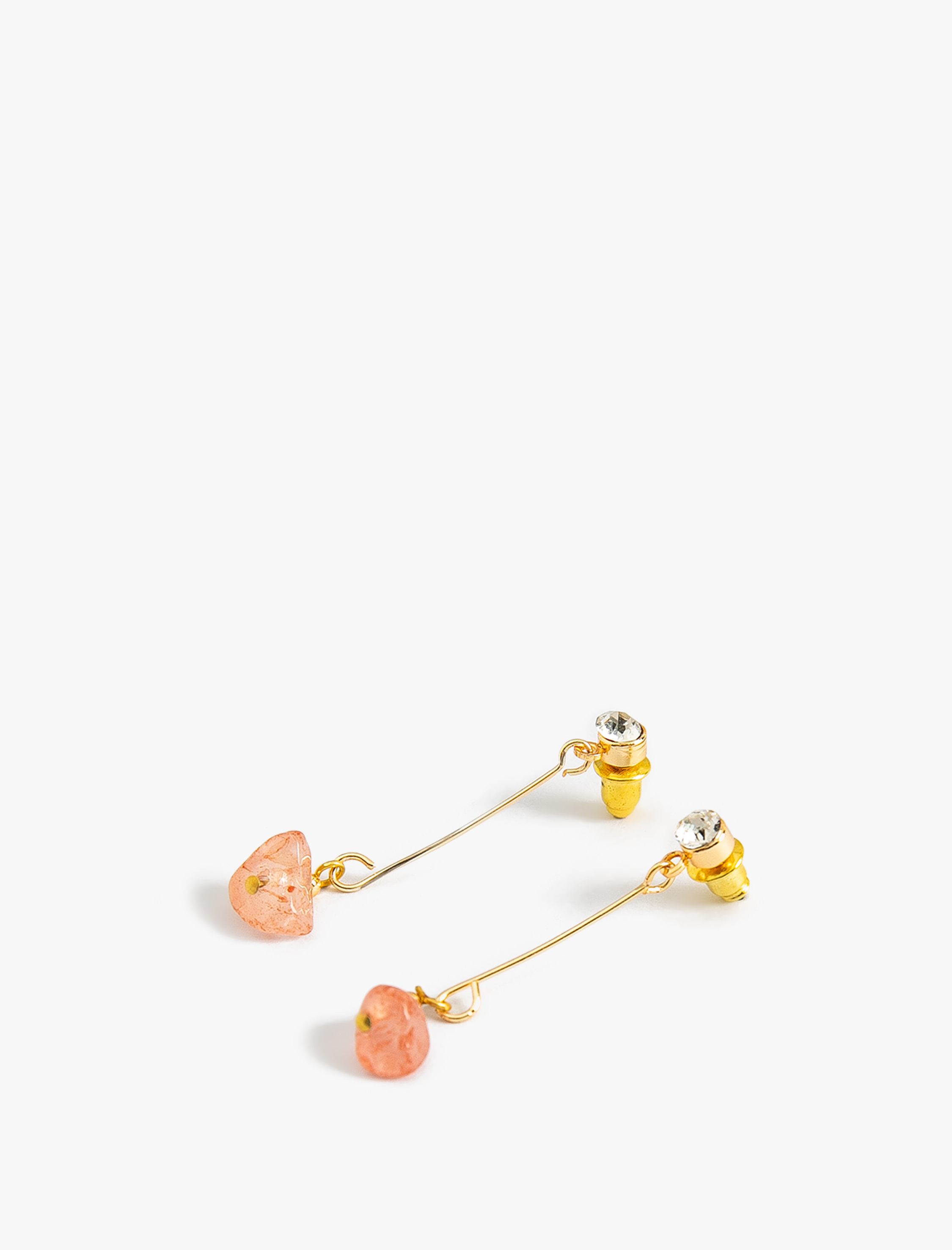  Kadın Taşlı Küpe Sallantılı