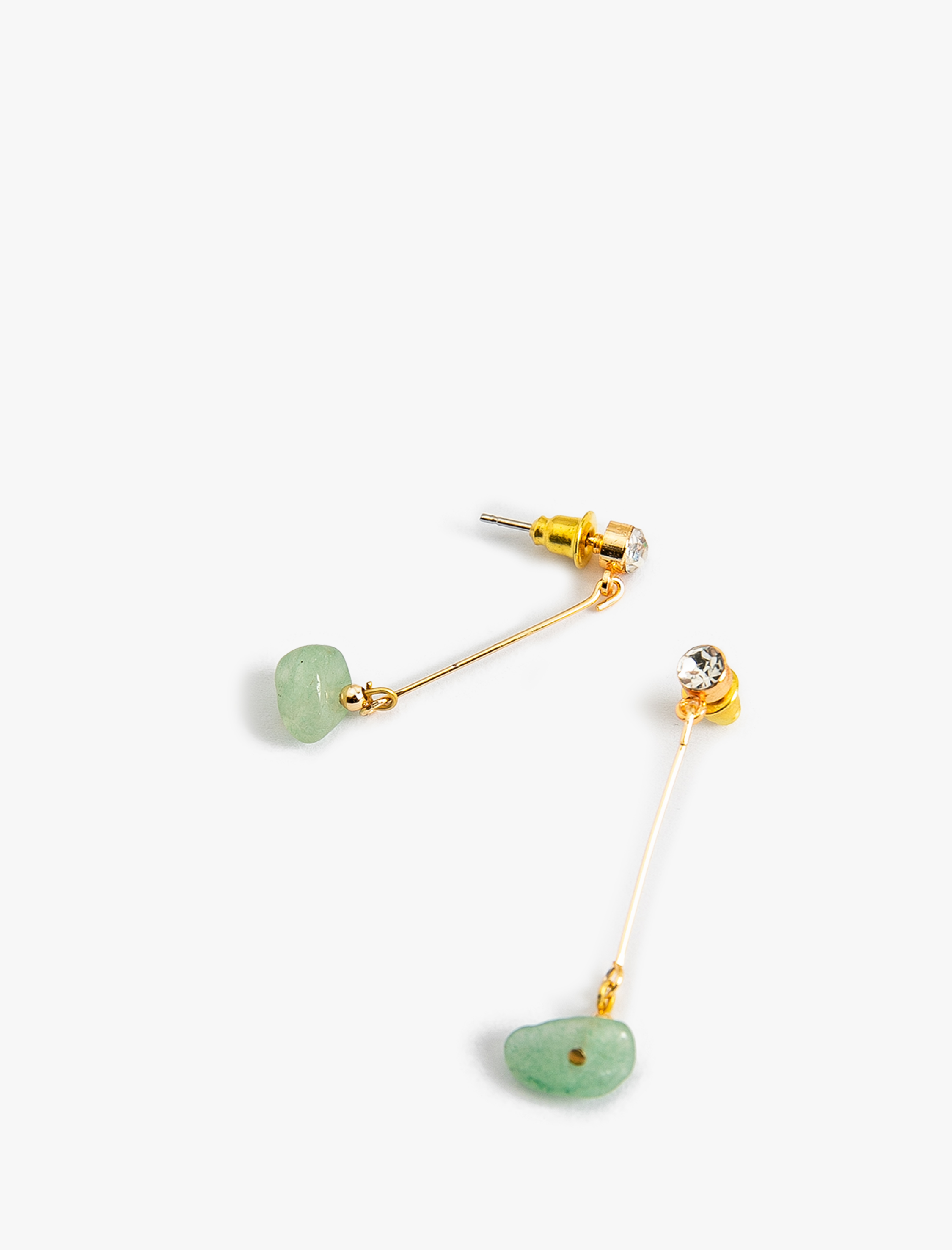  Kadın Taşlı Küpe Sallantılı