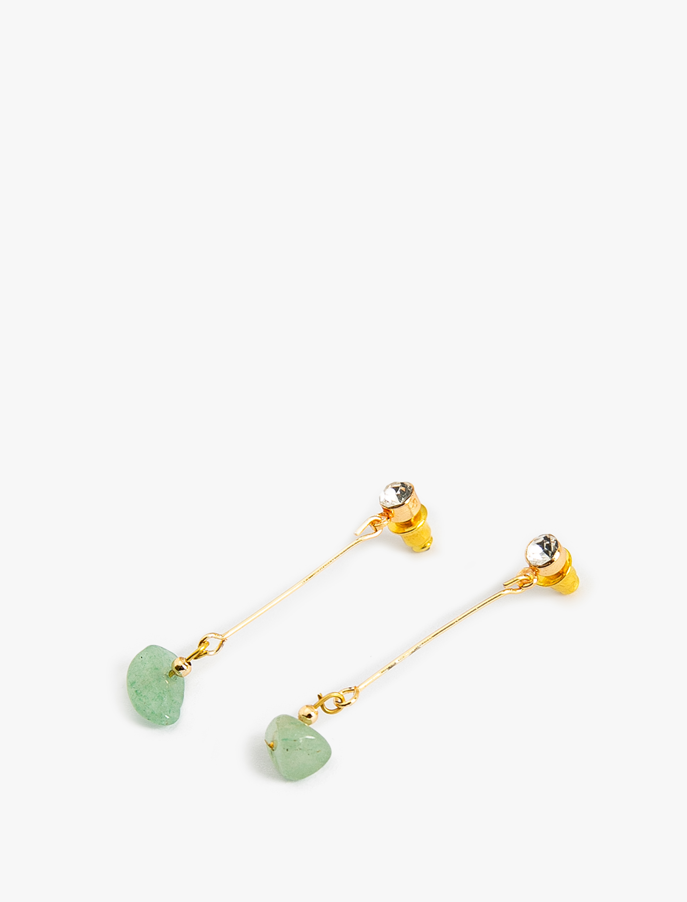  Kadın Taşlı Küpe Sallantılı