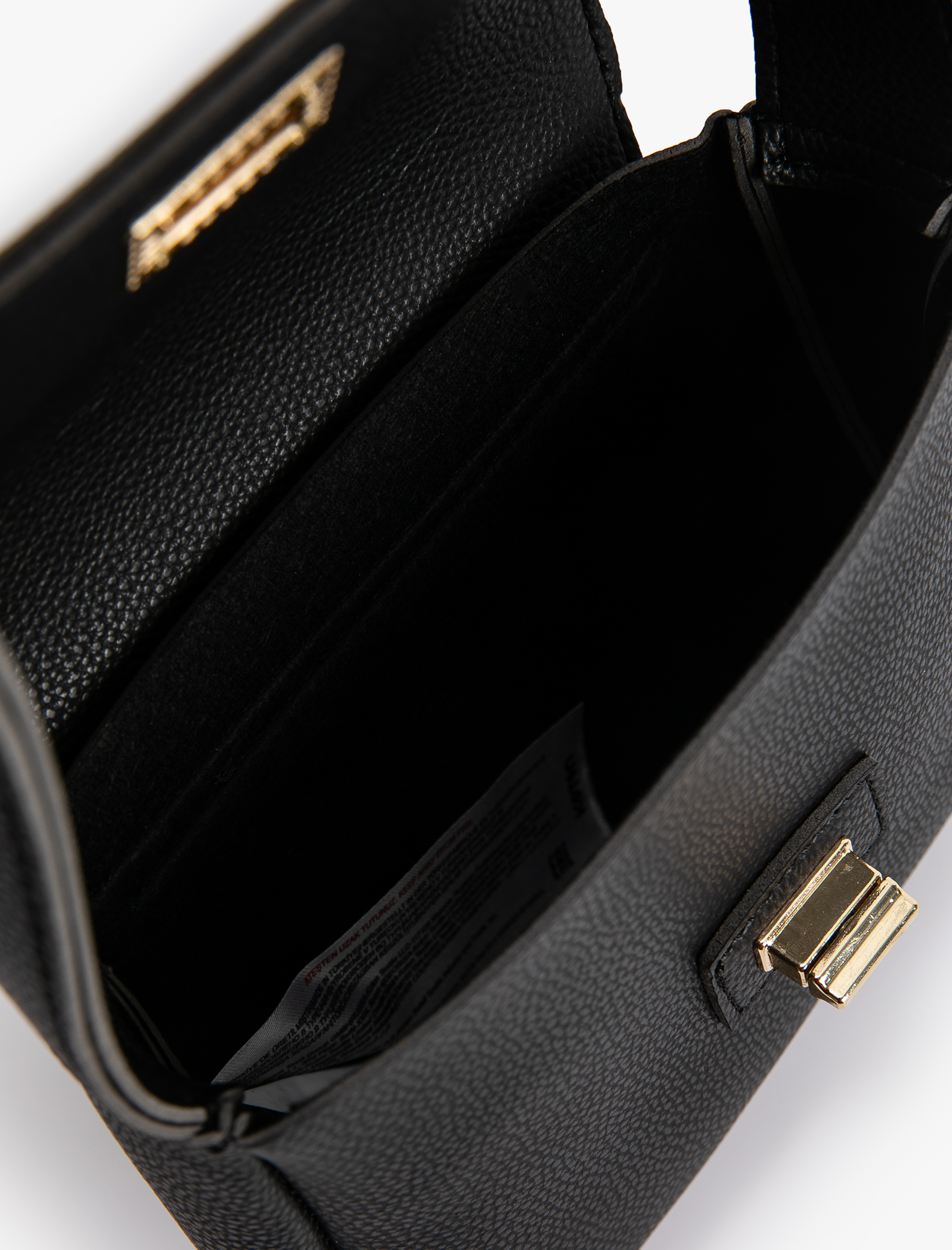  Kadın Suni Deri Baget Çanta Kapaklı