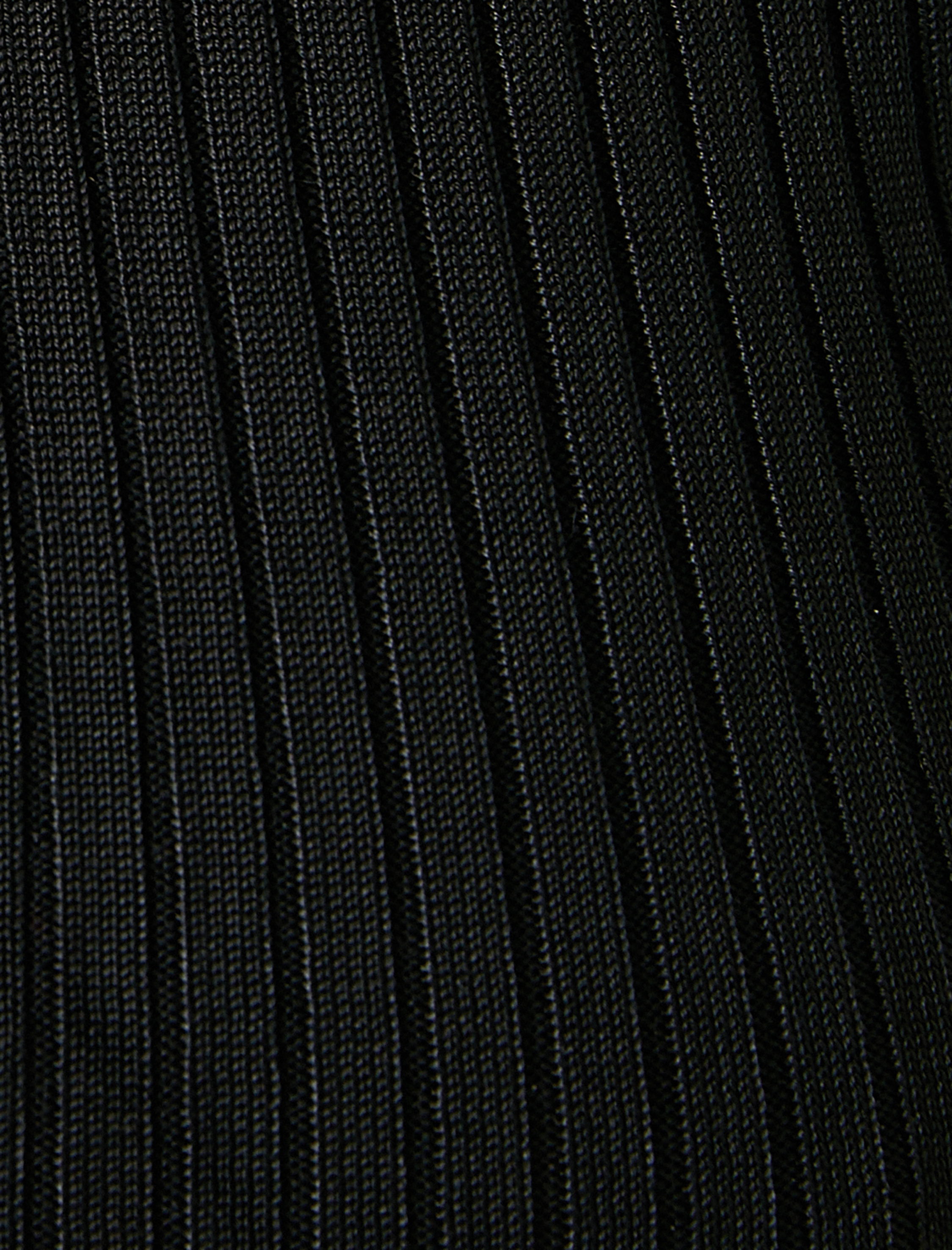   Triko Kazak Polo Yaka Kısa Kollu İnci Düğmeli