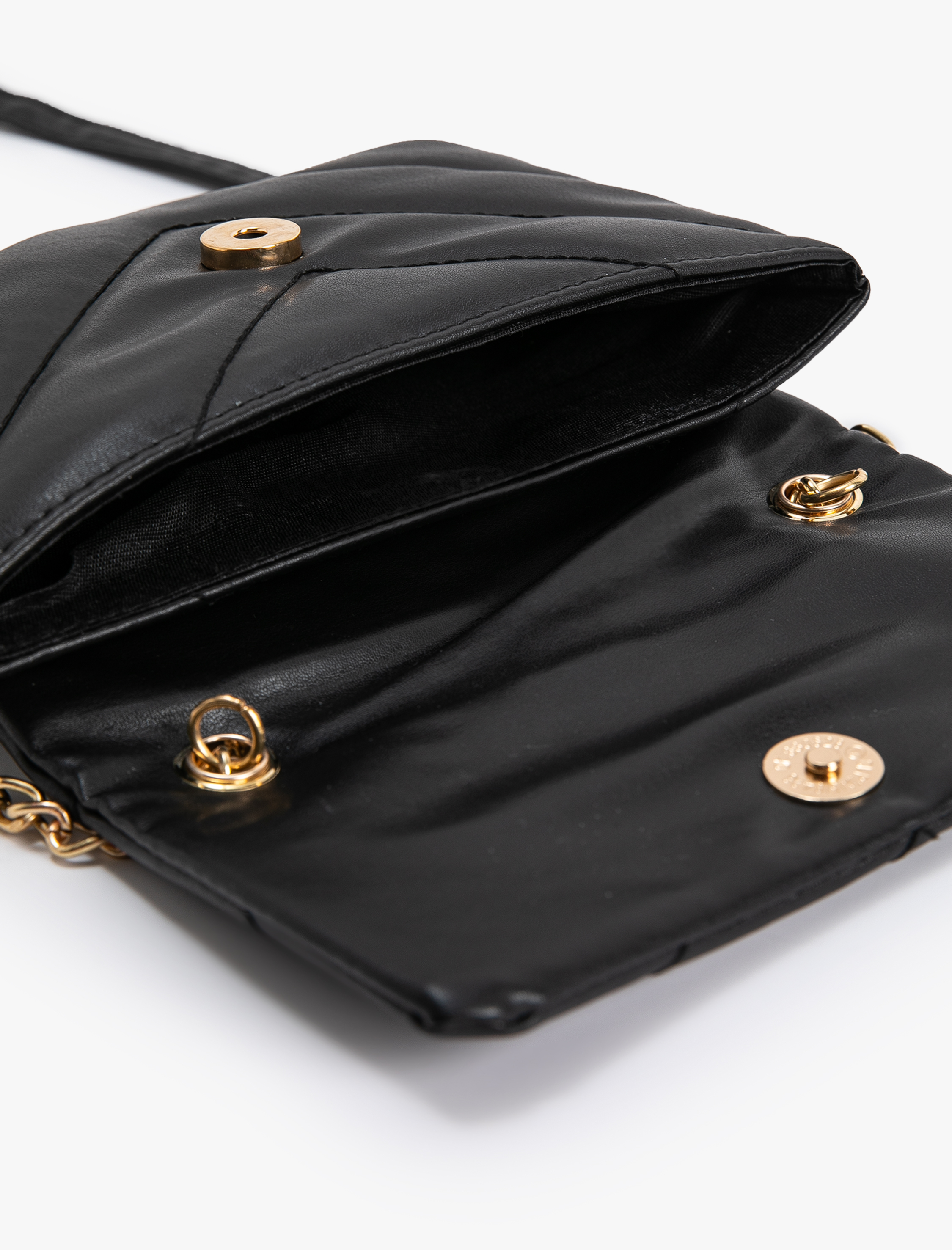  Kadın Vintage Çanta Kapitone Çapraz Zincir Detaylı Suni Deri