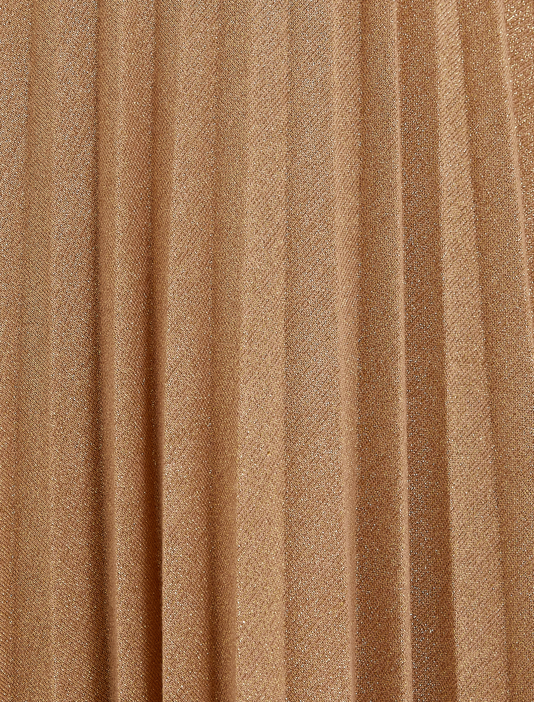   Pileli Midi Etek Simli Beli Lastikli