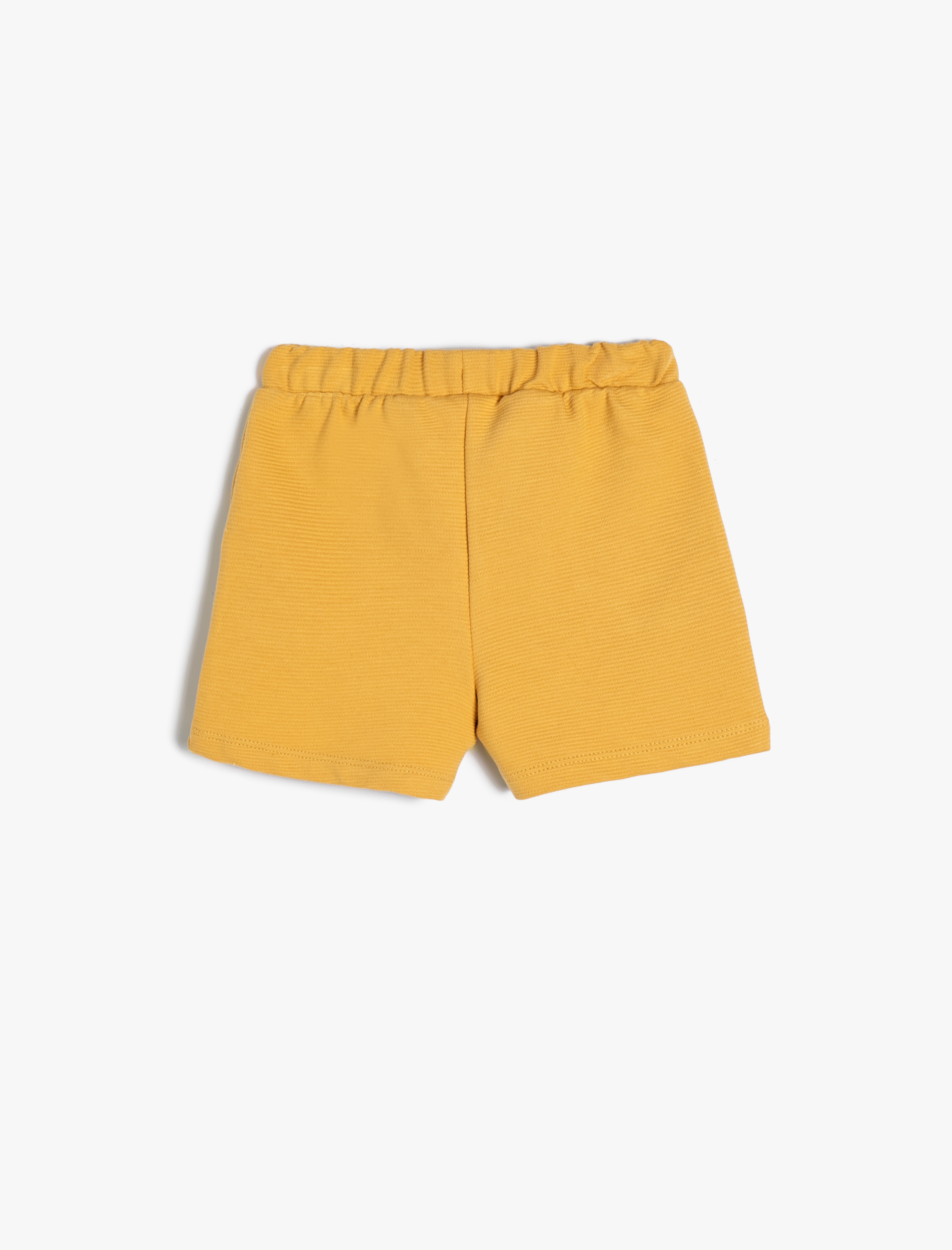  Erkek Bebek Basic Şort Beli Bağlamalı Cep Detaylı