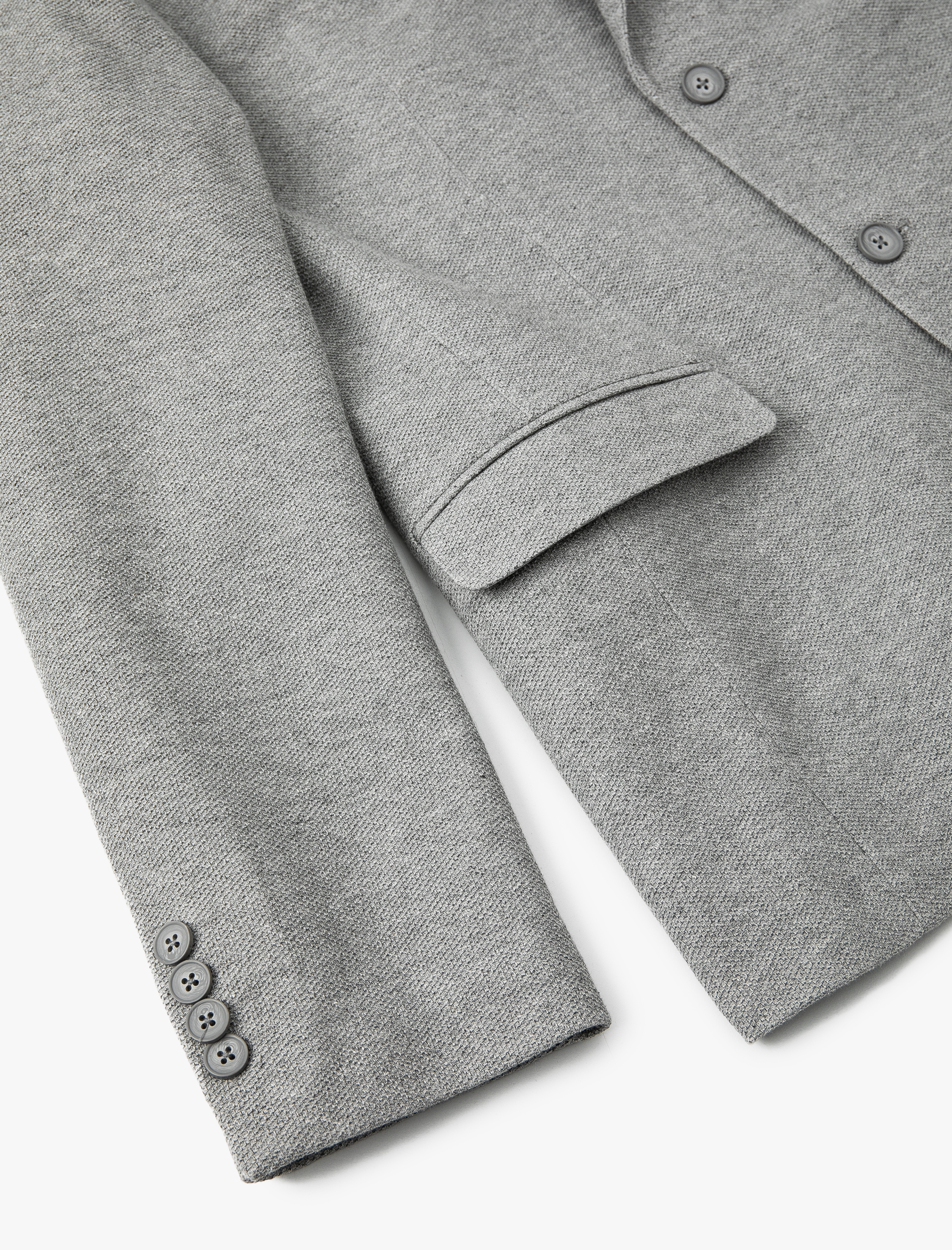   Blazer Ceket Slim Fit Cep Detaylı Düğmeli