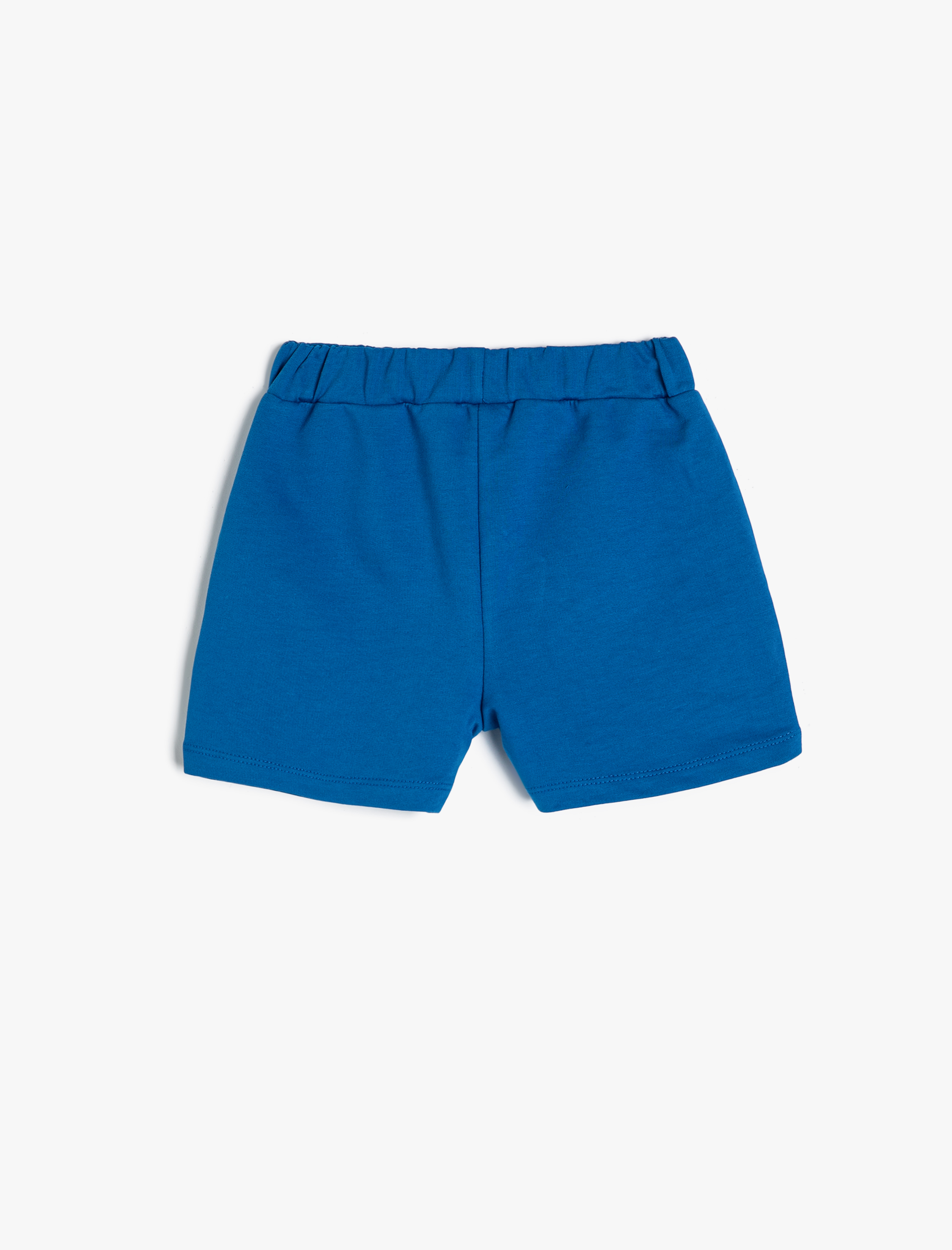  Erkek Bebek Şort Beli Bağlamalı Kapaklı Cep Detaylı Pamuklu