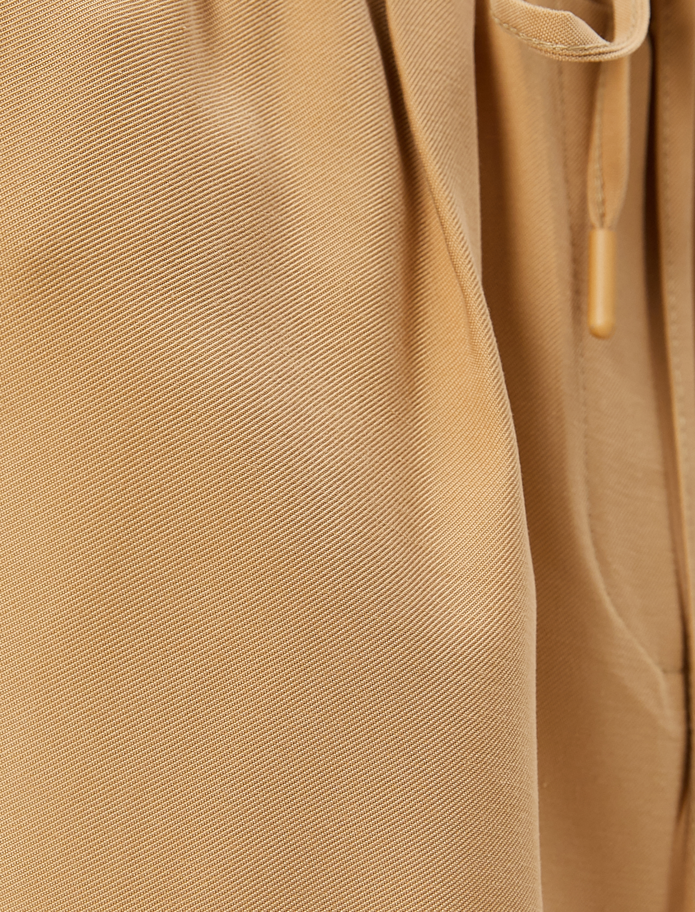   Bol Paça Pantolon Viskoz Kumaş Beli Bağlamalı Cepli