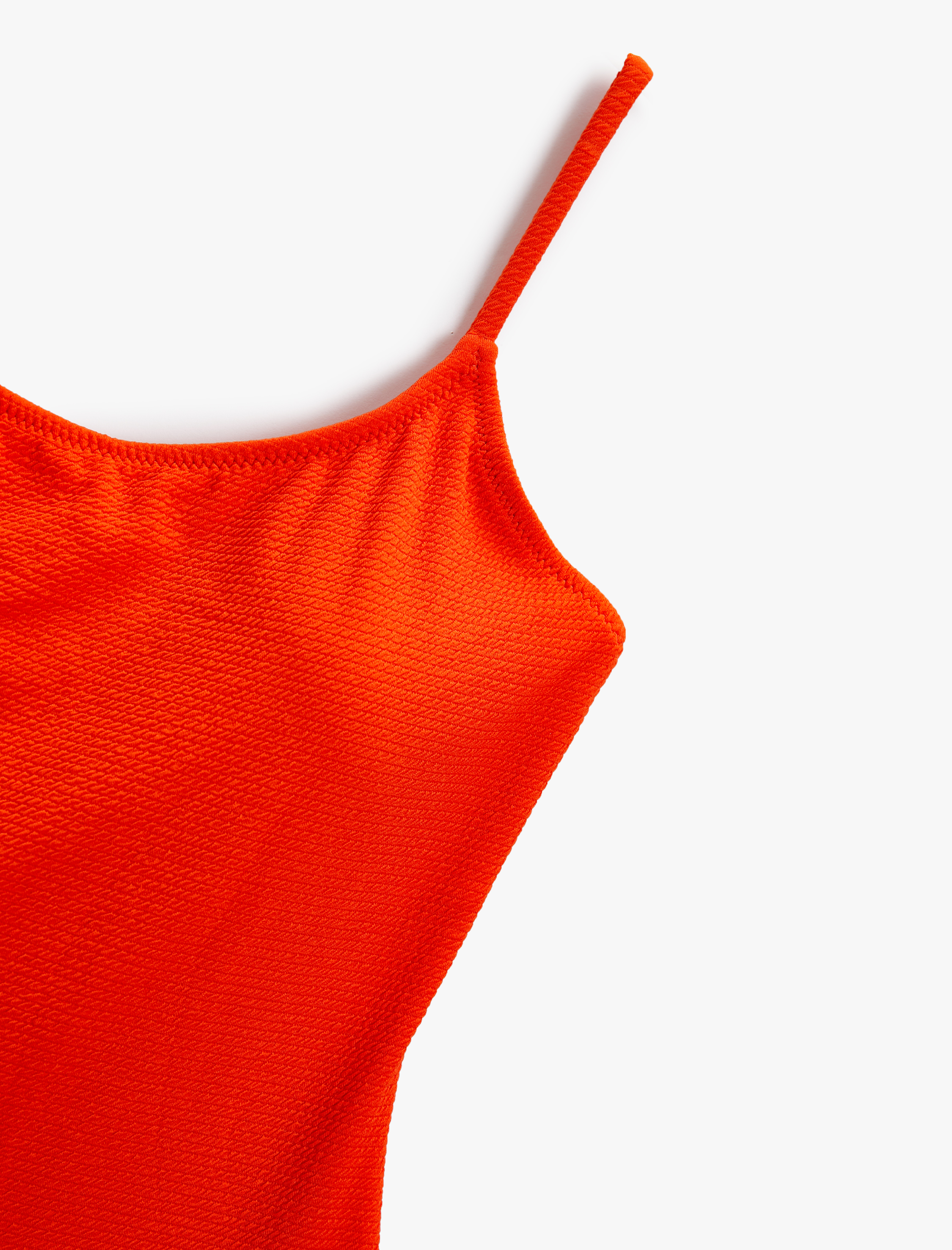   Basic Mayo İnce Askılı U Yaka Kaplı