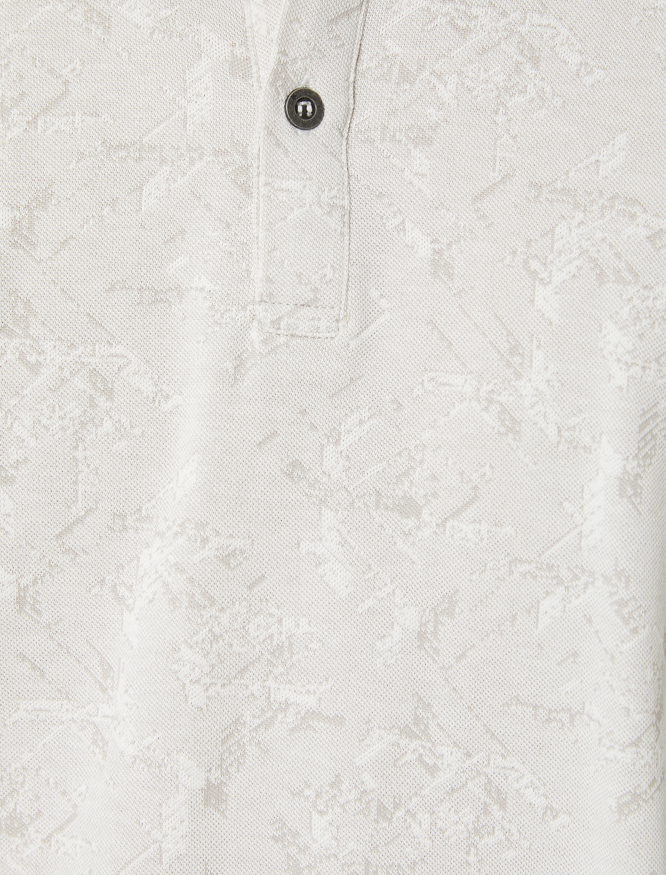   Polo Yaka Tişört Slim Fit Düğmeli Dokulu Kısa Kollu